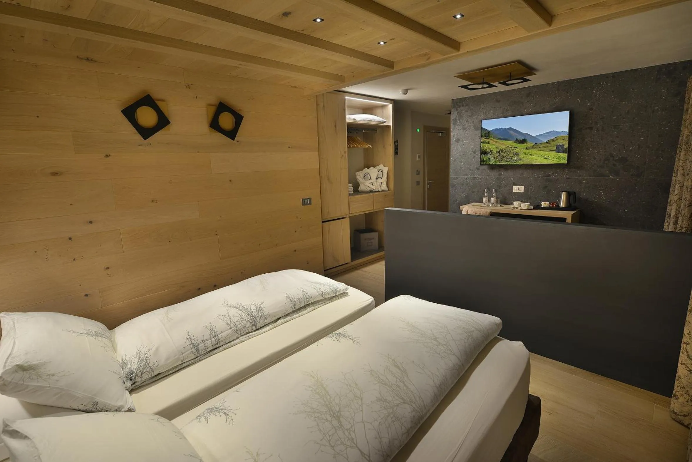 Bedroom, Bed in Hotel Compagnoni