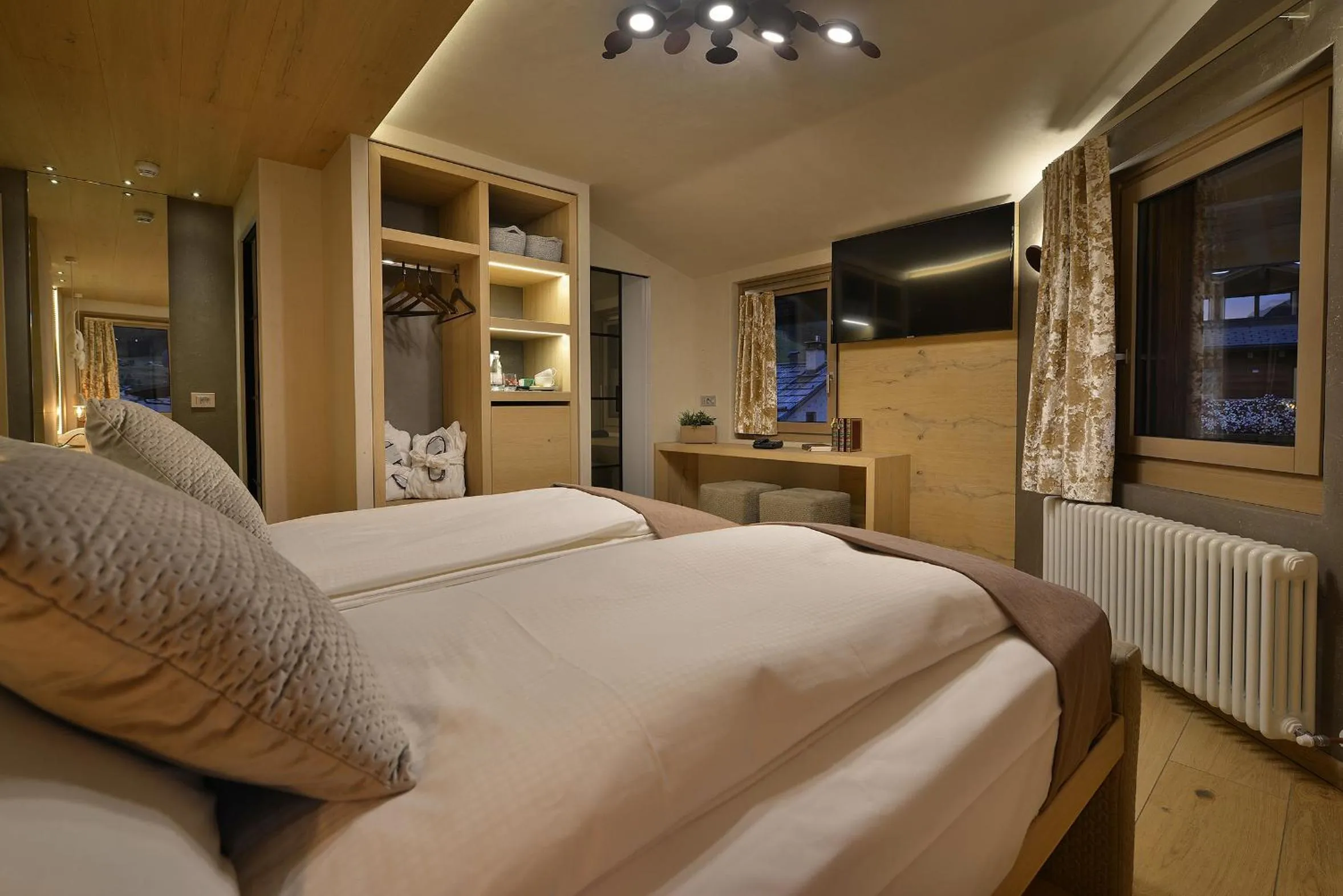 Bedroom, Bed in Hotel Compagnoni