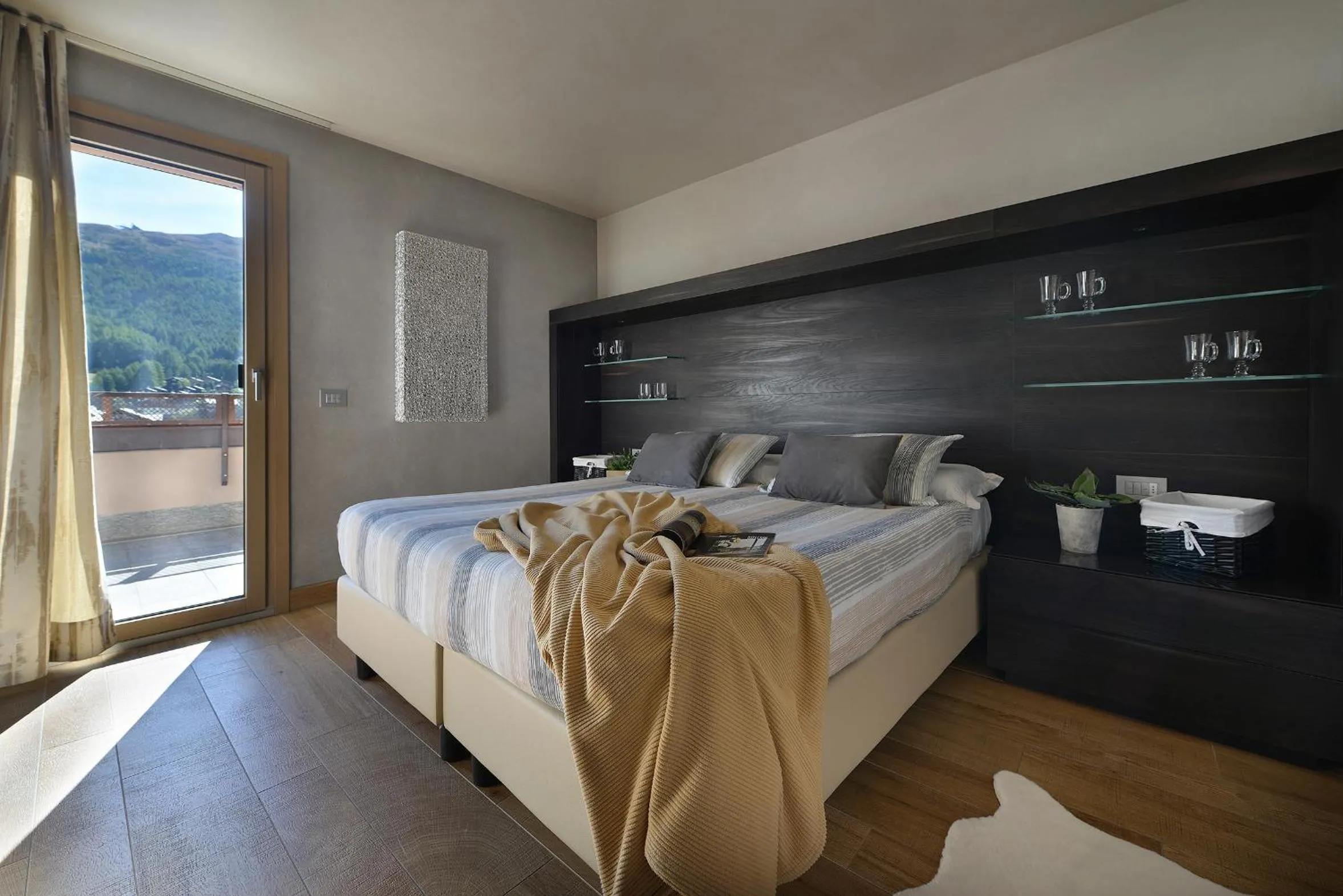 Bedroom, Bed in Hotel Compagnoni