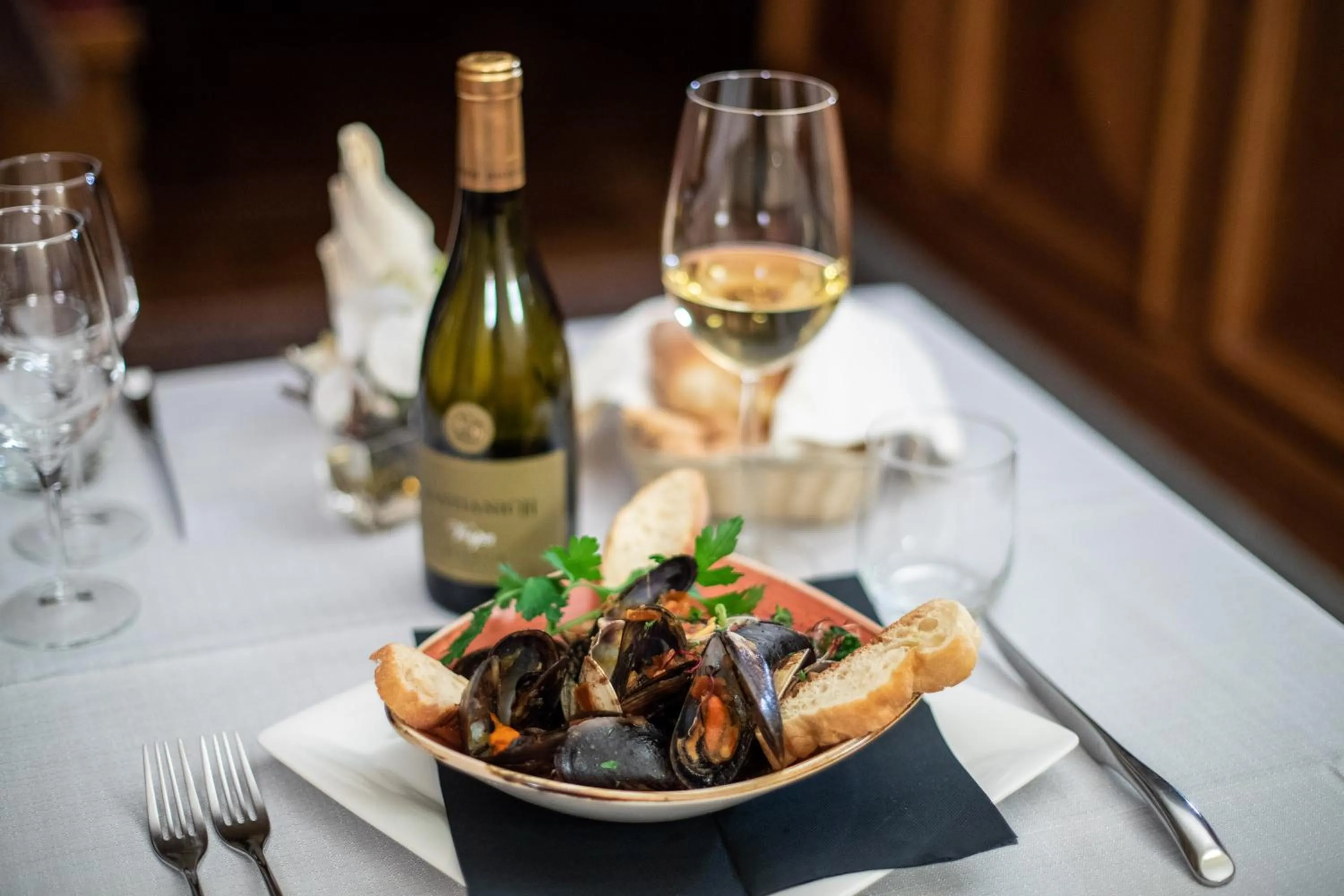 Food close-up in Hotel Compagnoni