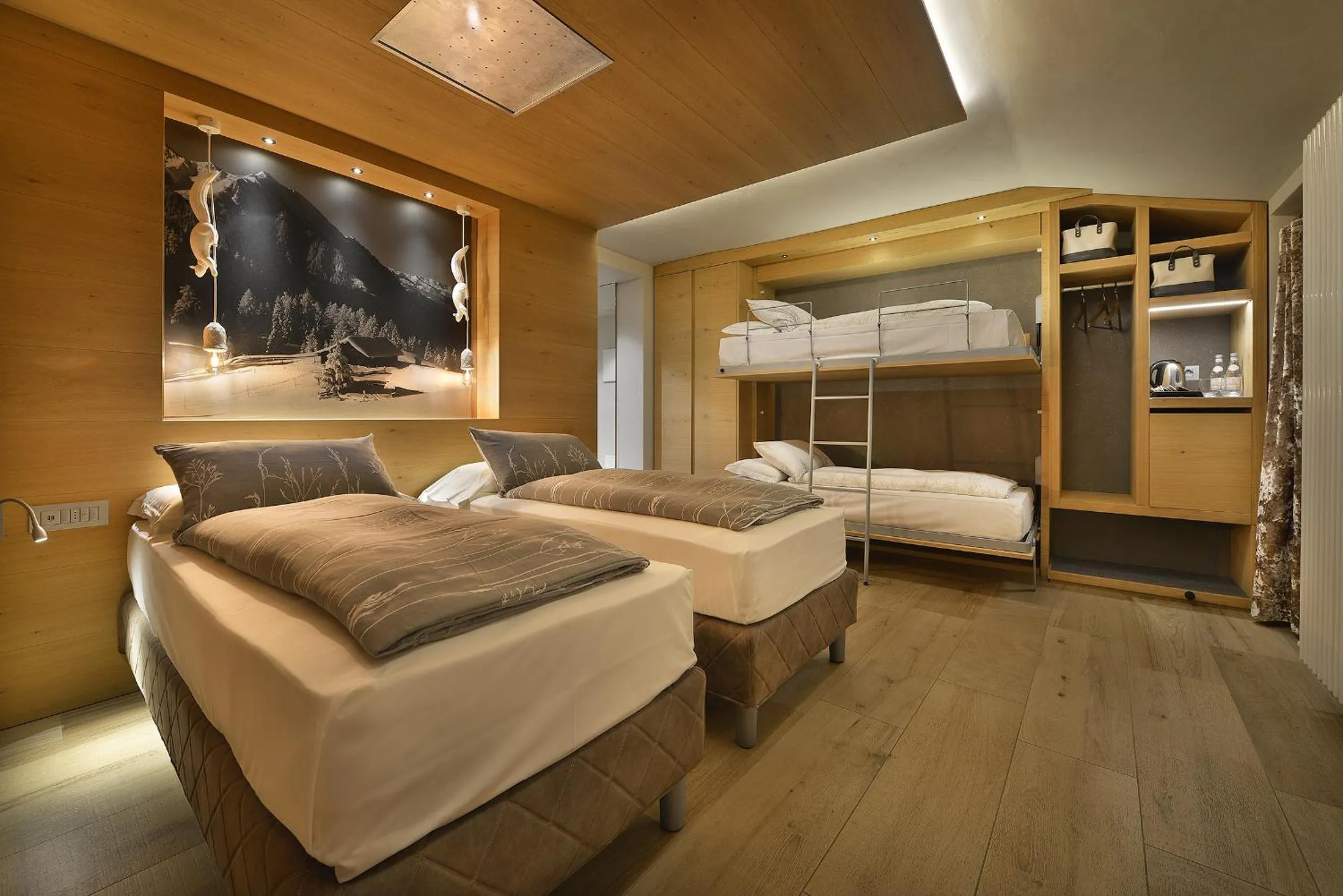 Bedroom, Bed in Hotel Compagnoni