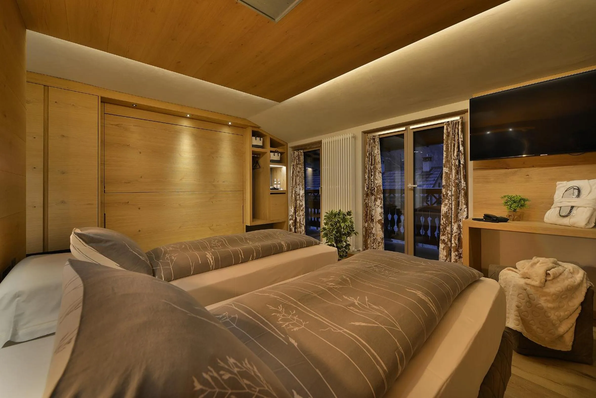 Bedroom, Bed in Hotel Compagnoni