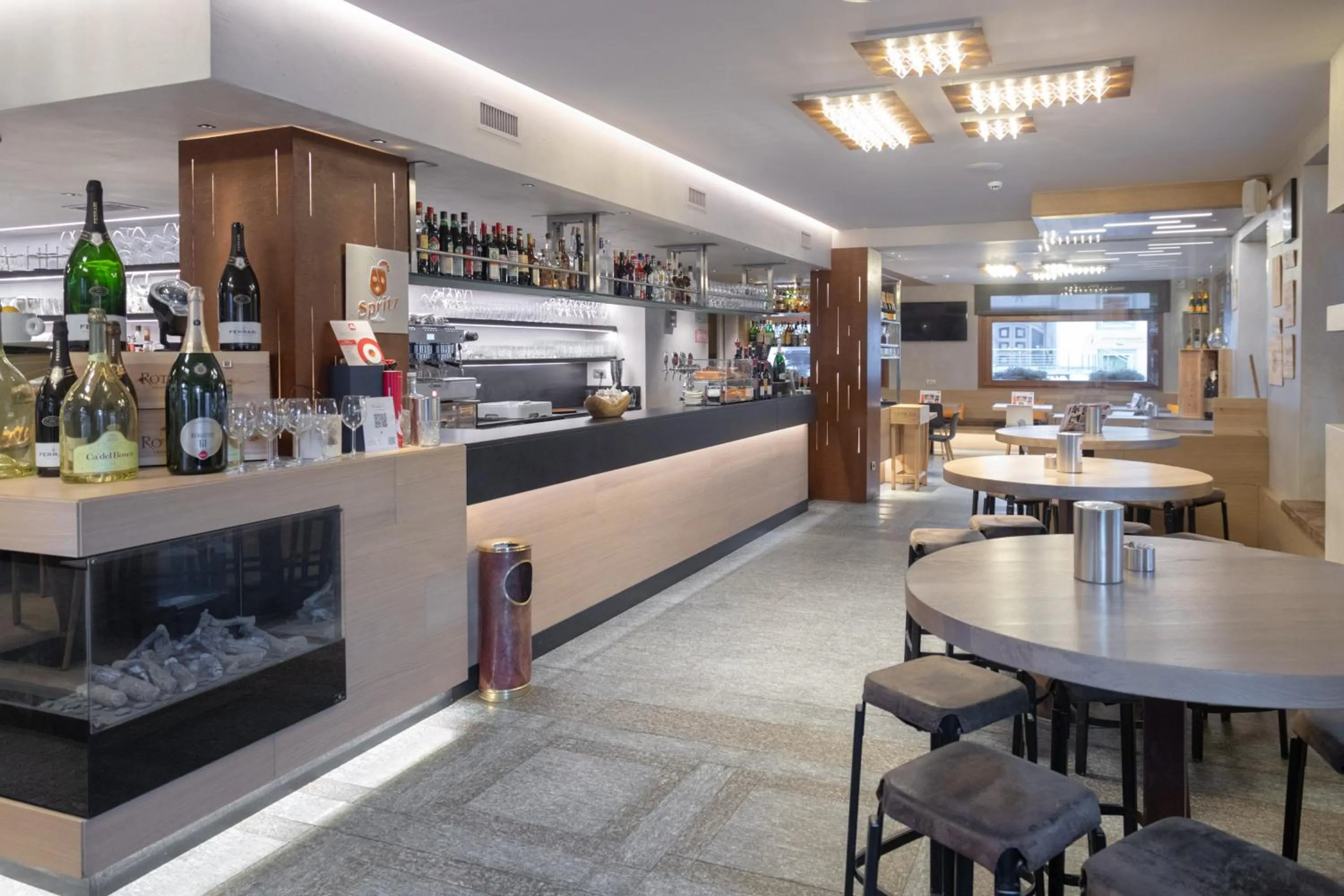 Lounge or bar in Hotel Compagnoni