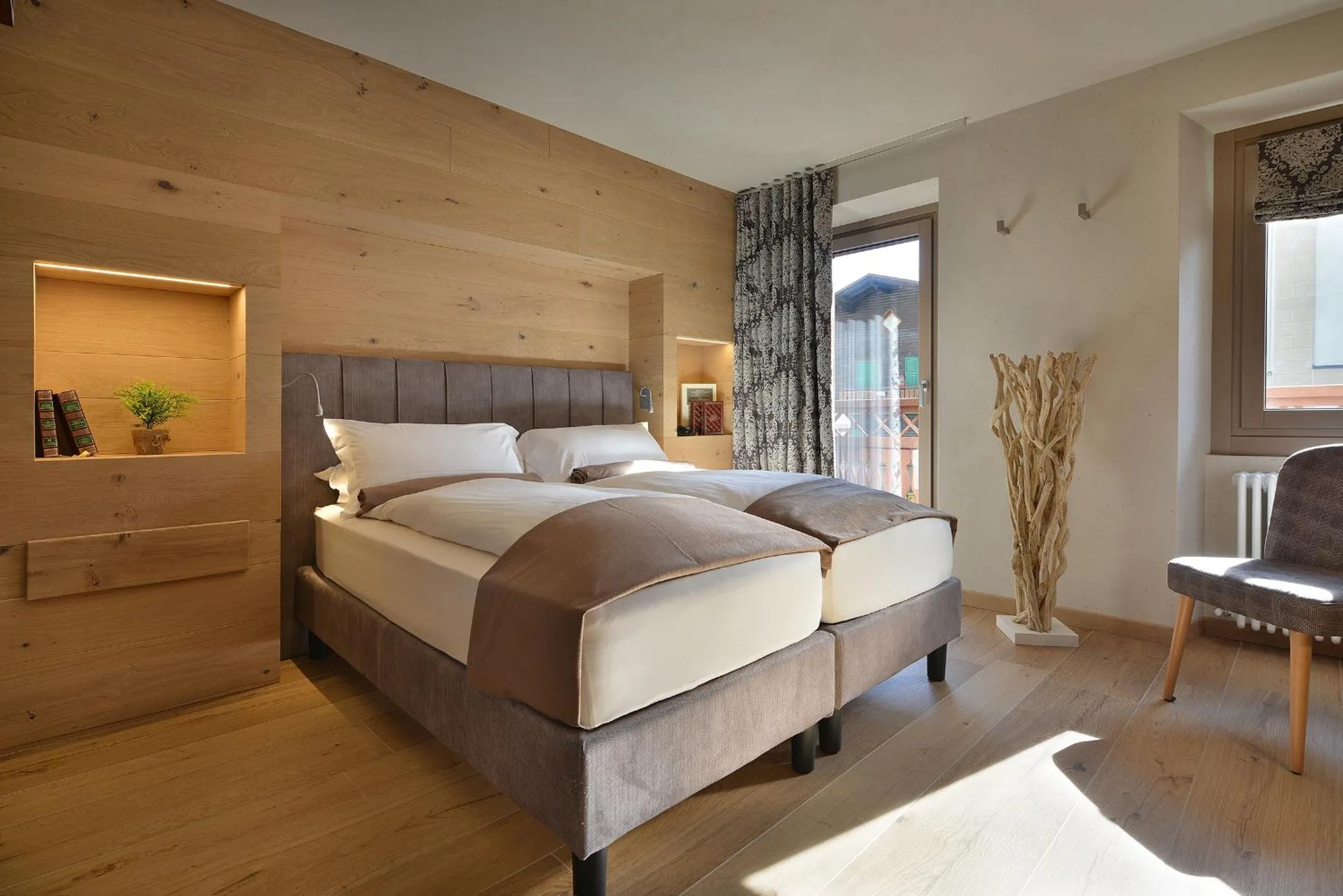 Bedroom, Bed in Hotel Compagnoni