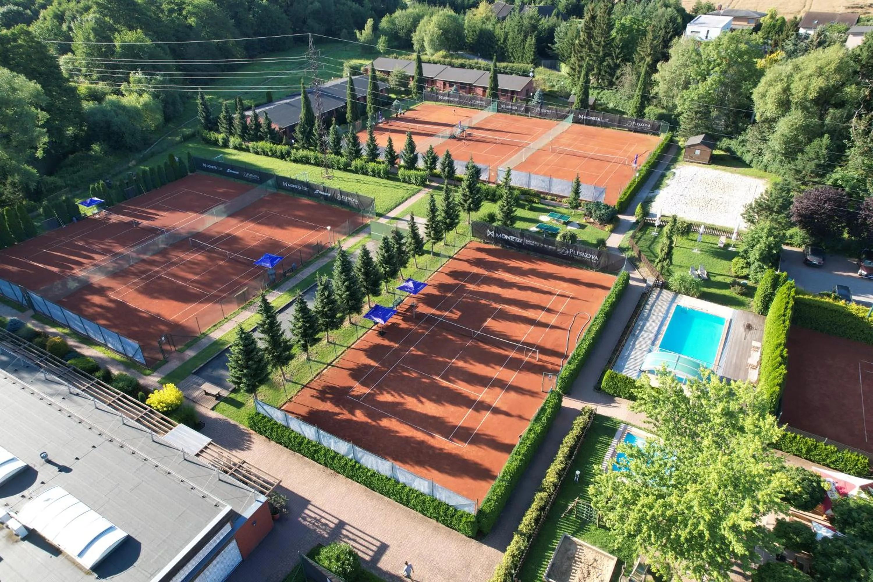 Bird's eye view in Oaza Ricany