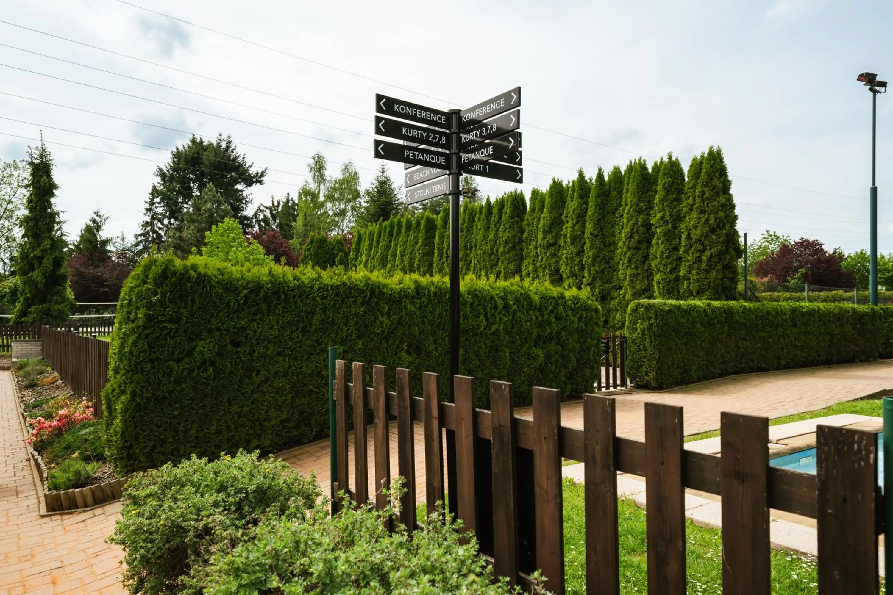 Garden in Oaza Ricany