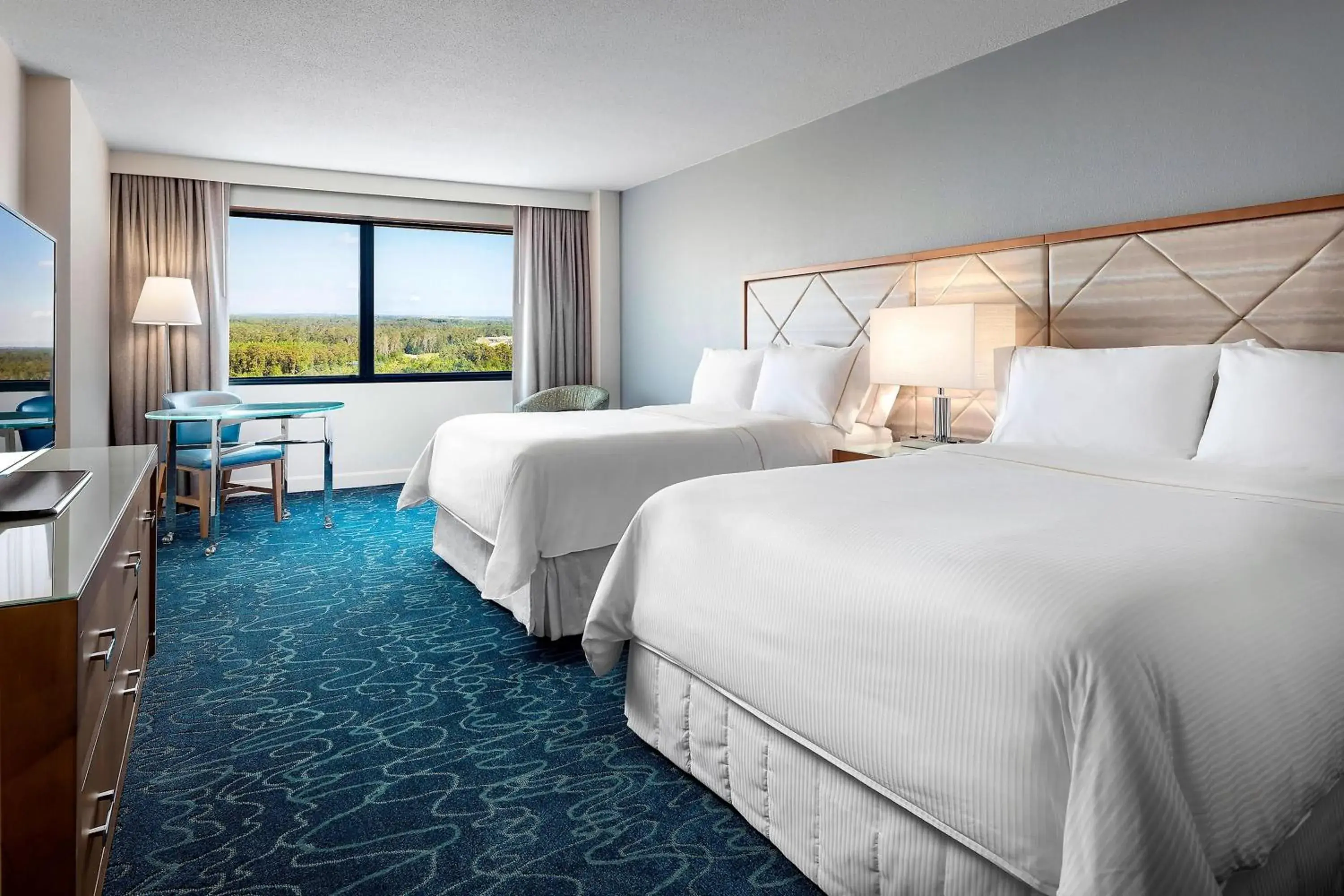 Resort View, Guest room, 2 Double, Resort view (Includes Early Entry To Disney Theme Parks) in Walt Disney World Dolphin Resort View, Guest room, 2 Double, Resort view (Includes Early Entry To Disney Theme Parks) in Walt Disney World Dolphin