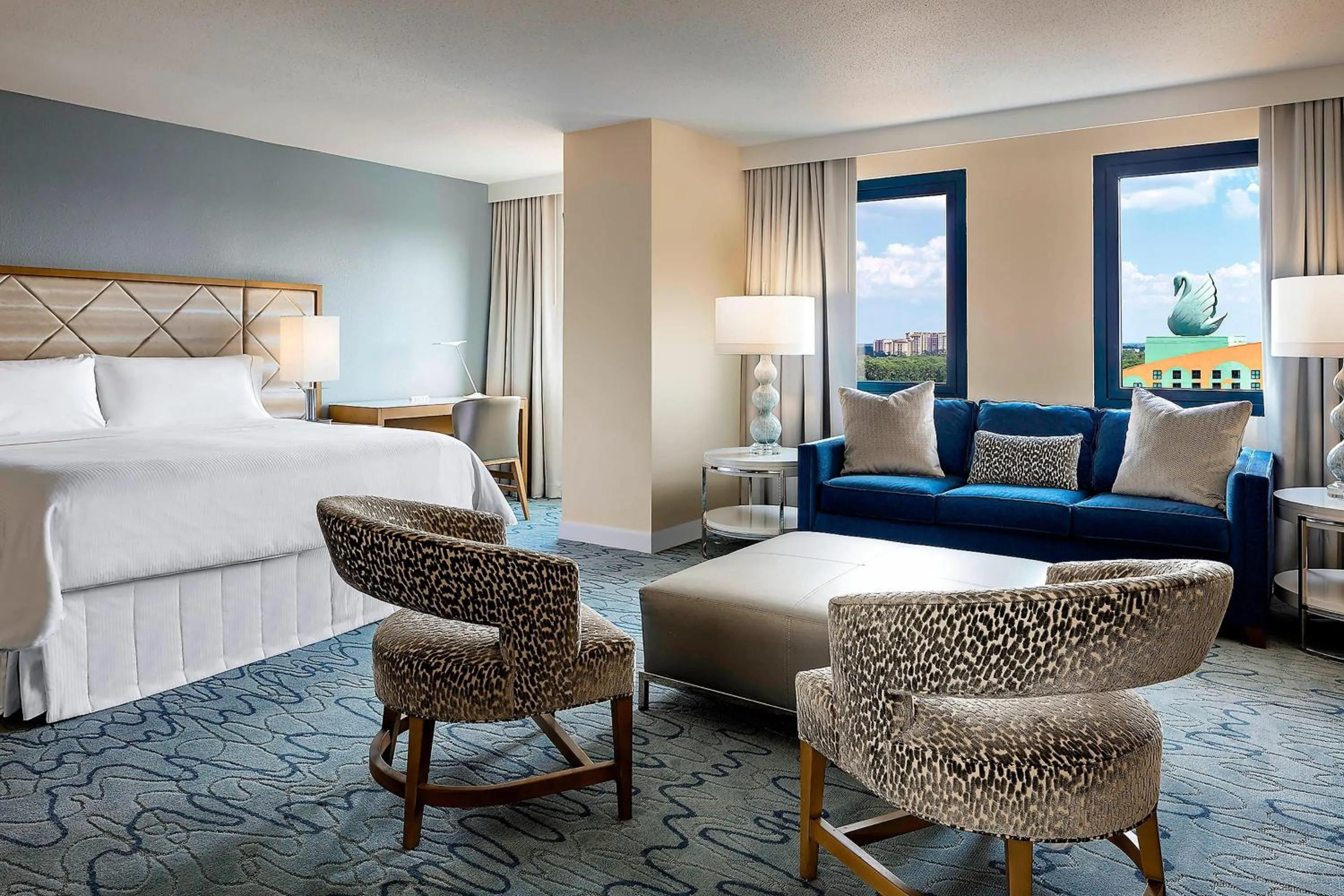 Bedroom, Bed in Walt Disney World Dolphin