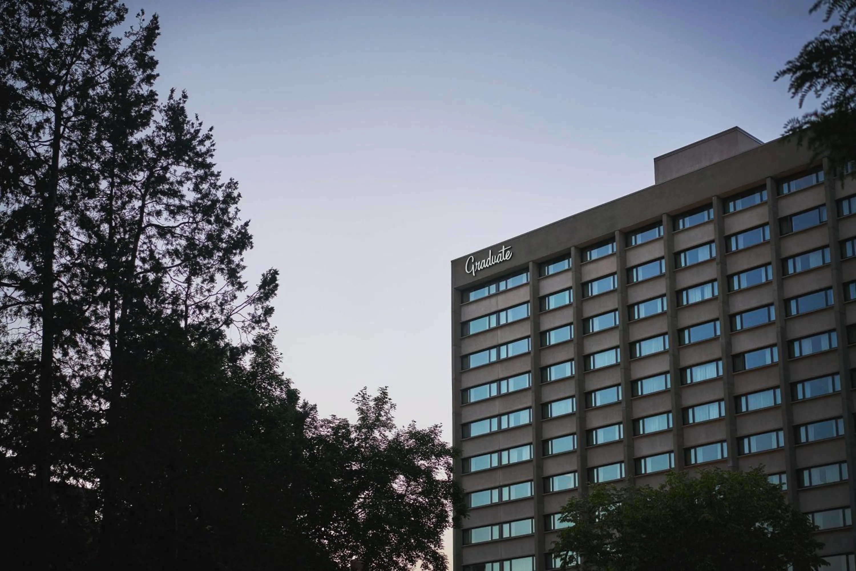 Property building in Graduate by Hilton Ann Arbor