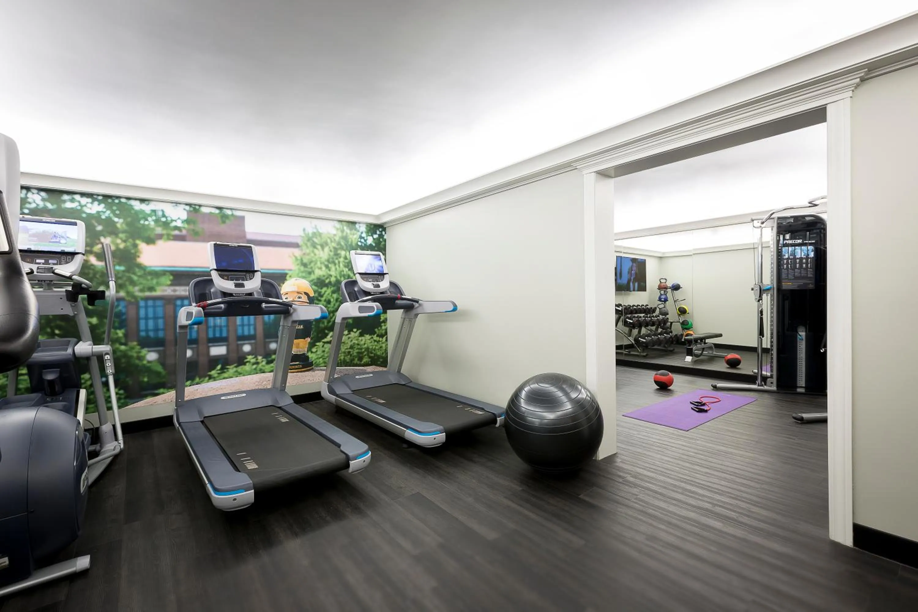 Fitness centre/facilities in Graduate by Hilton Ann Arbor