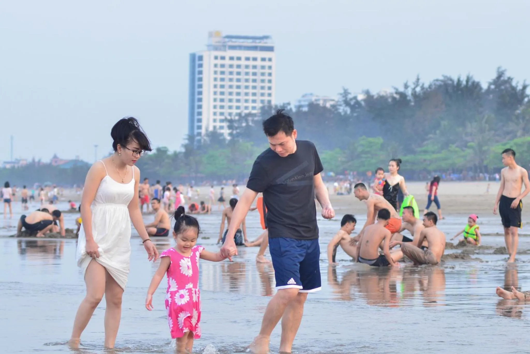 Beach in Thanh Tu Hotel