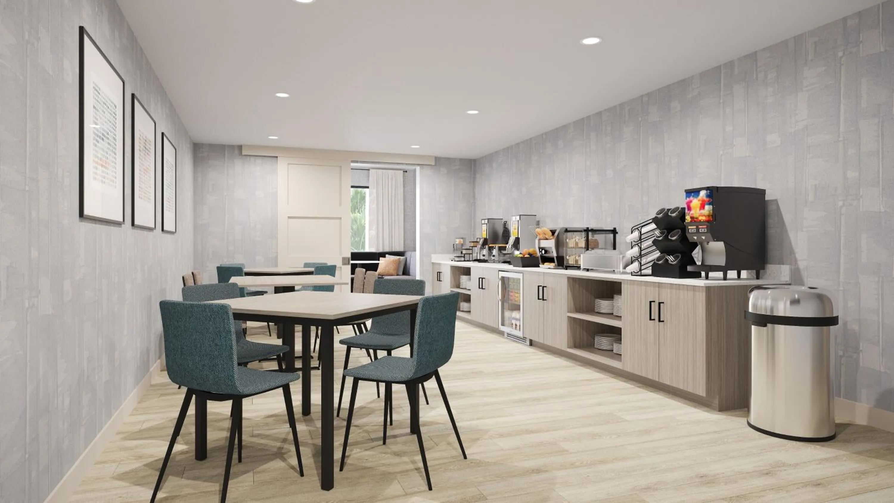 Breakfast in Hyatt Select St Louis Airport