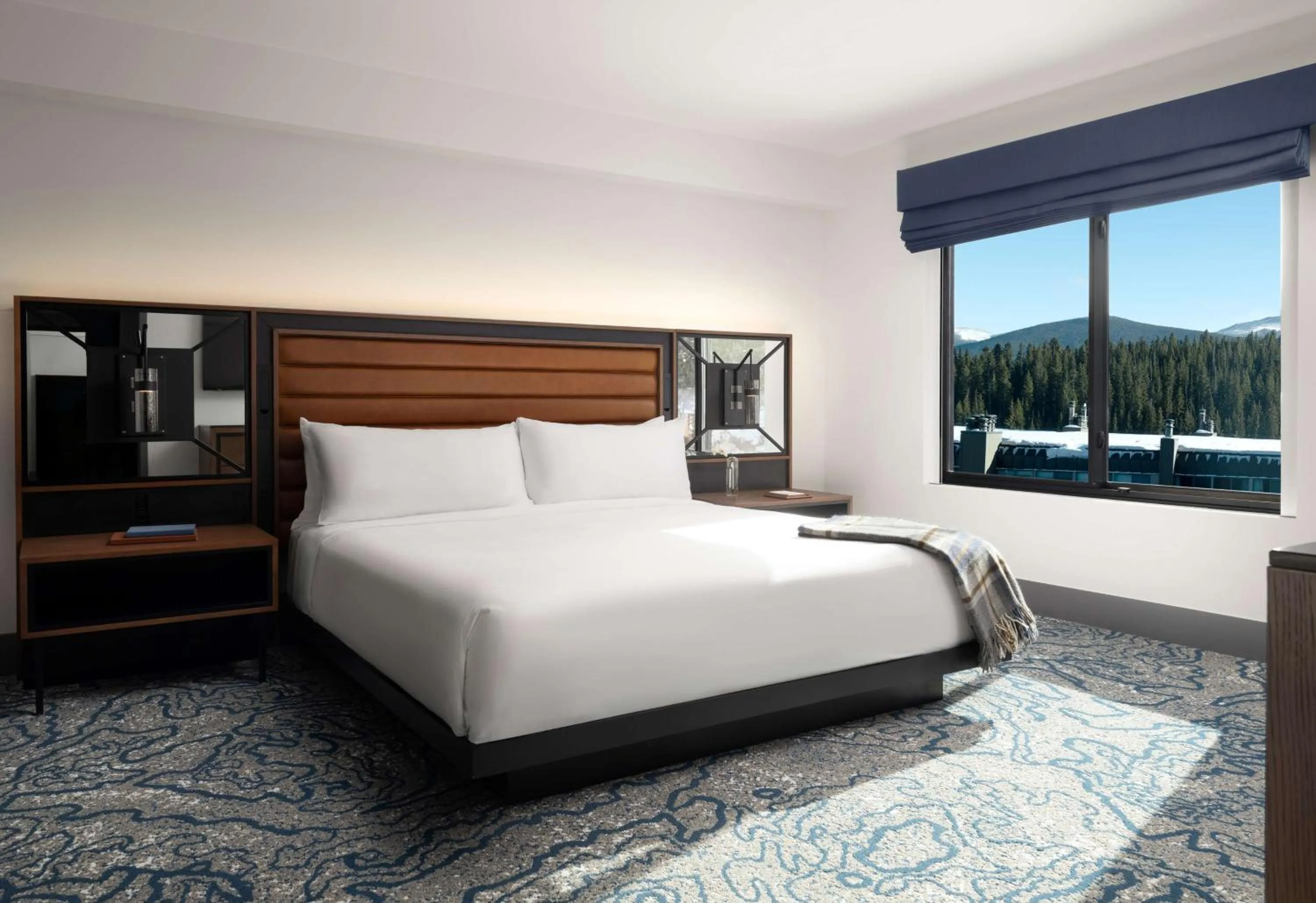 Bed in Hotel Alpenrock Breckenridge, Curio Collection by Hilton