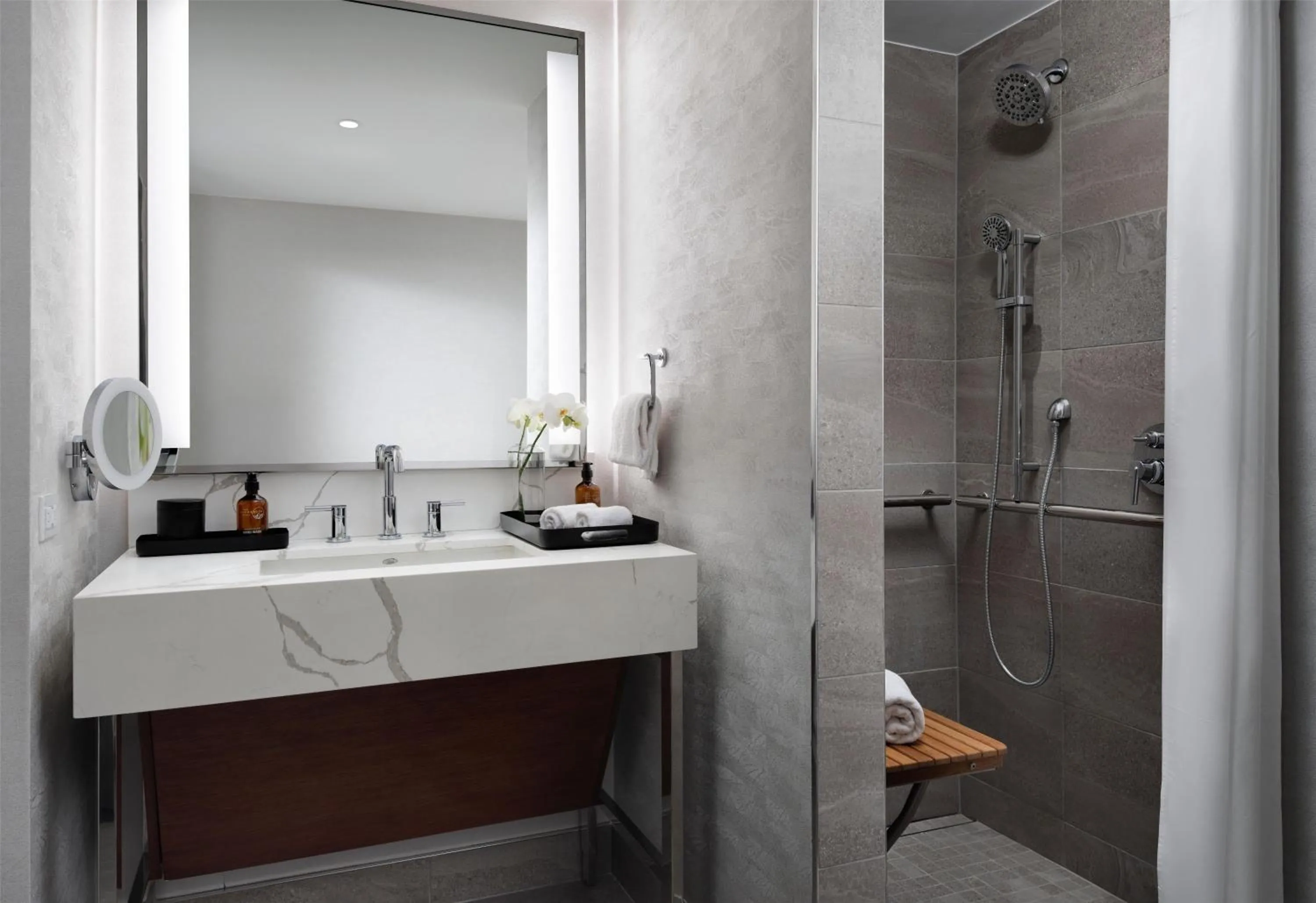 Bathroom in Hotel Alpenrock Breckenridge, Curio Collection by Hilton