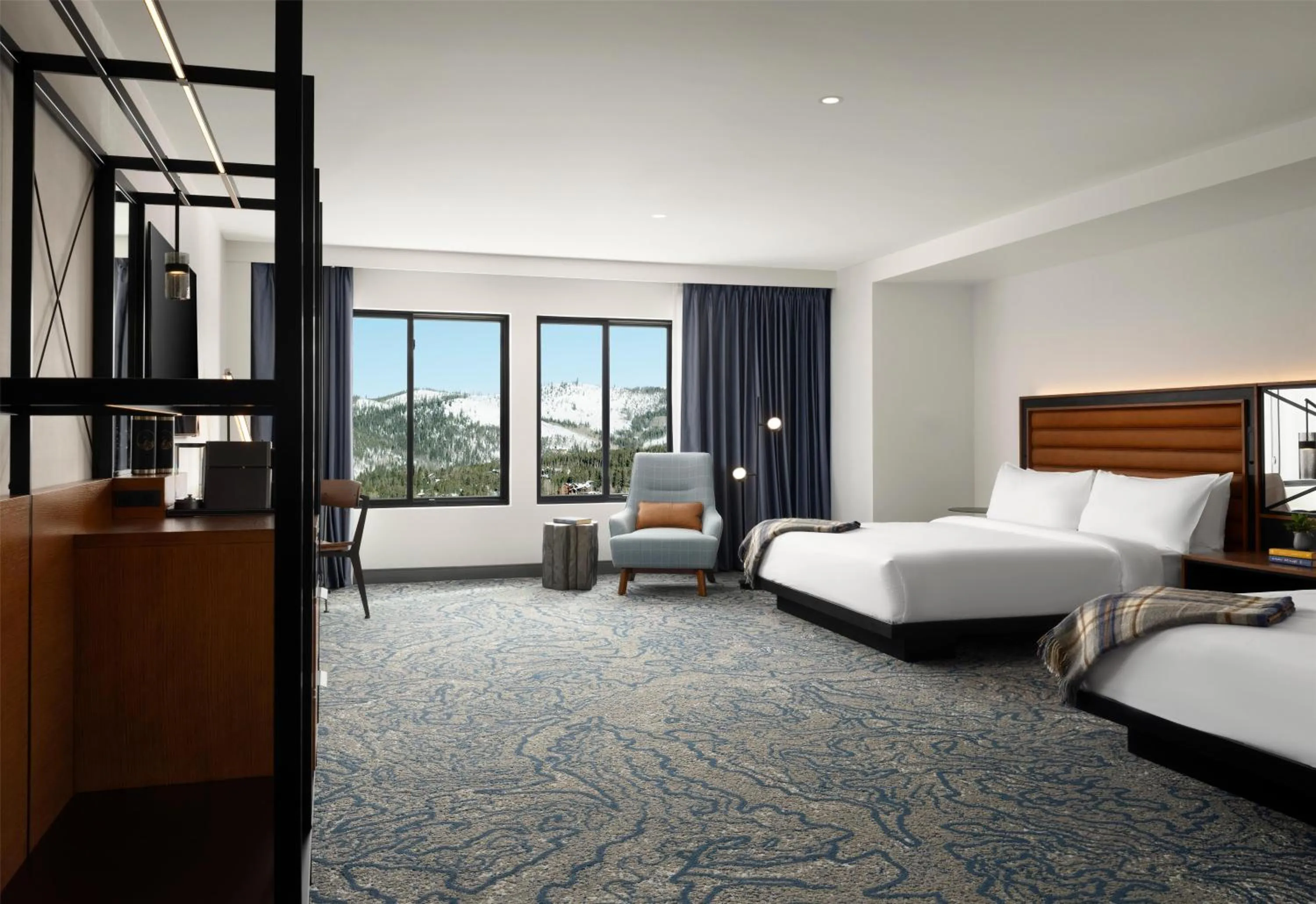 Bed in Hotel Alpenrock Breckenridge, Curio Collection by Hilton