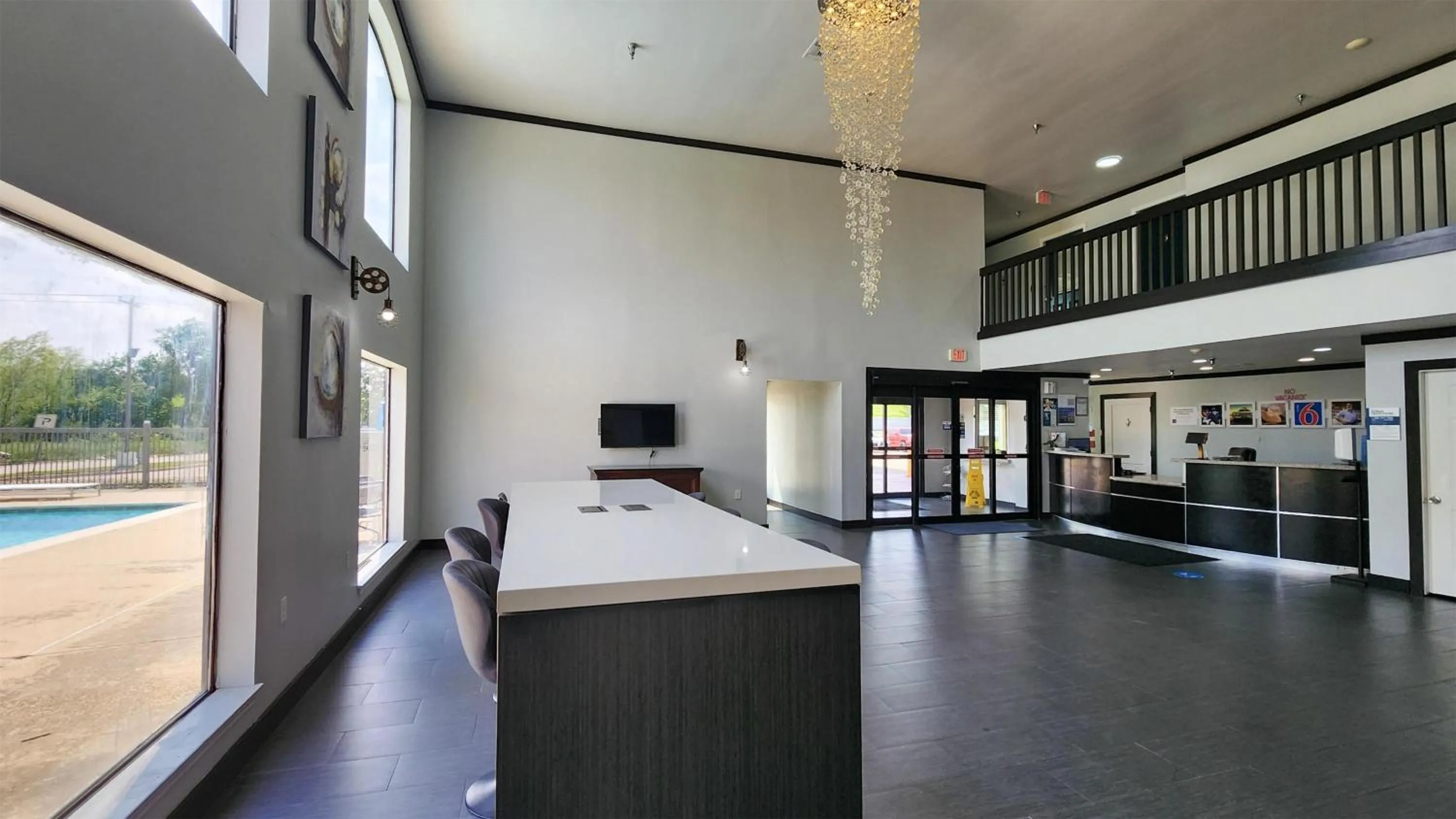 Lobby or reception in Motel 6-Ennis, TX