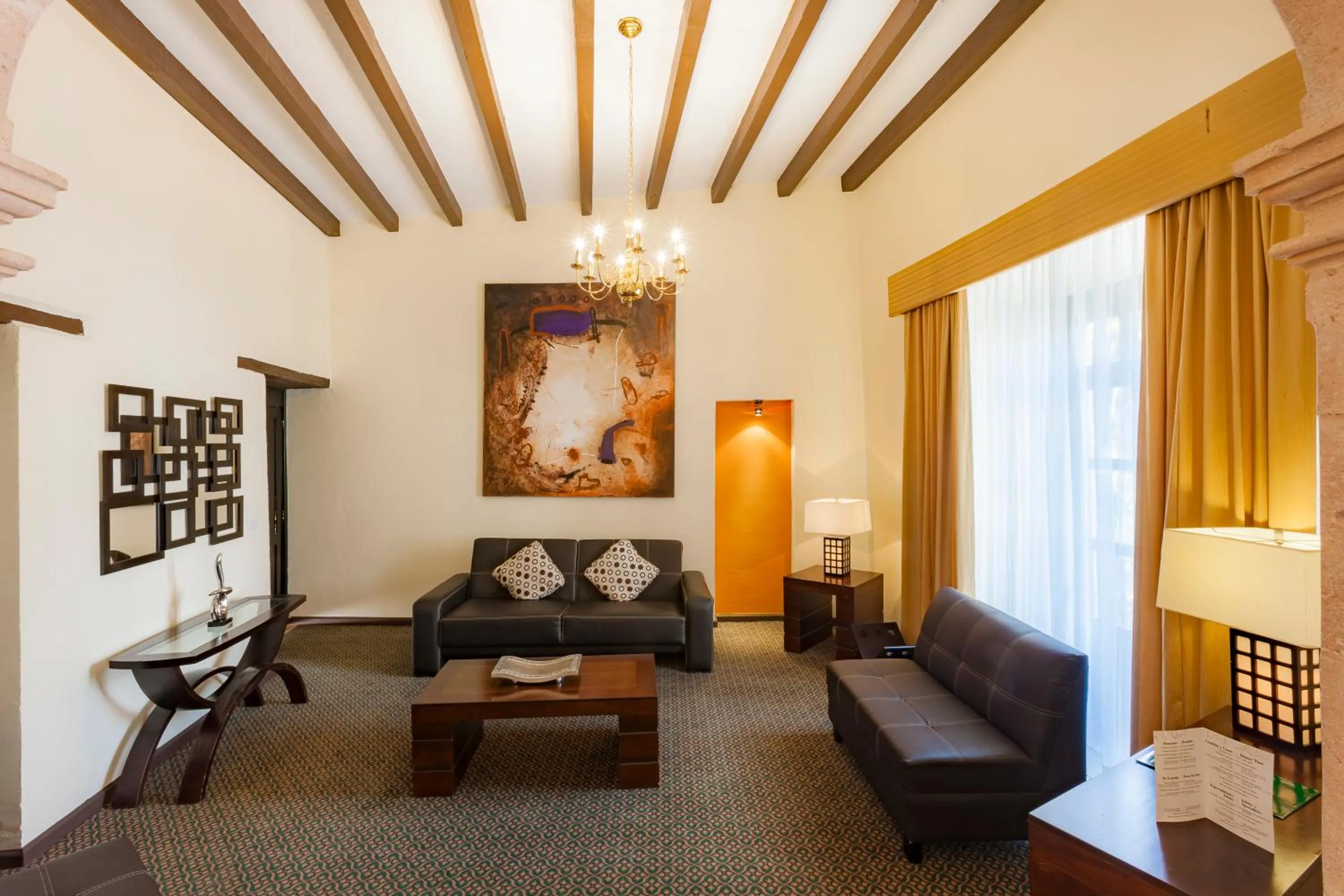 Living room in Hotel Meson de Jobito