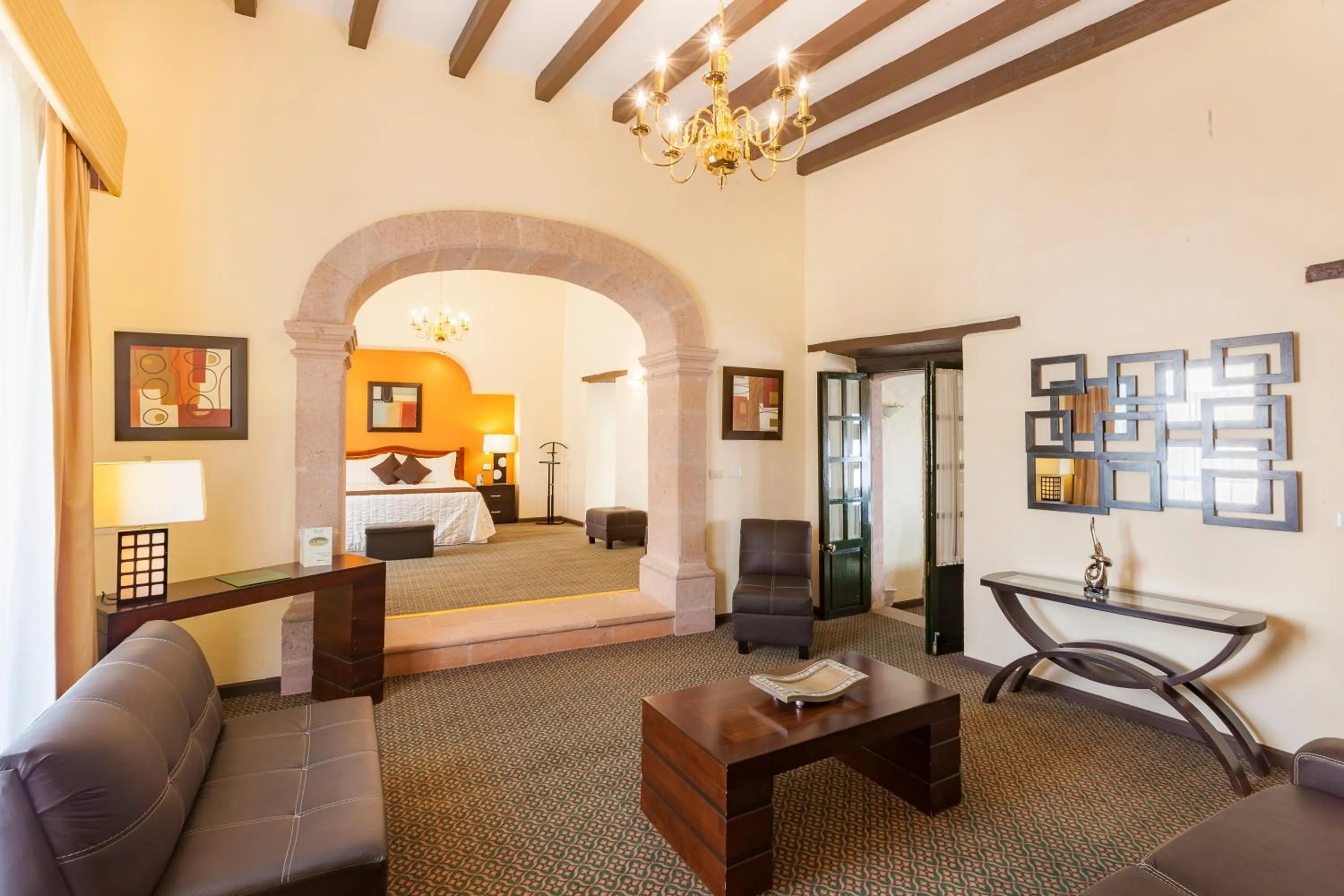 Living room in Hotel Meson de Jobito