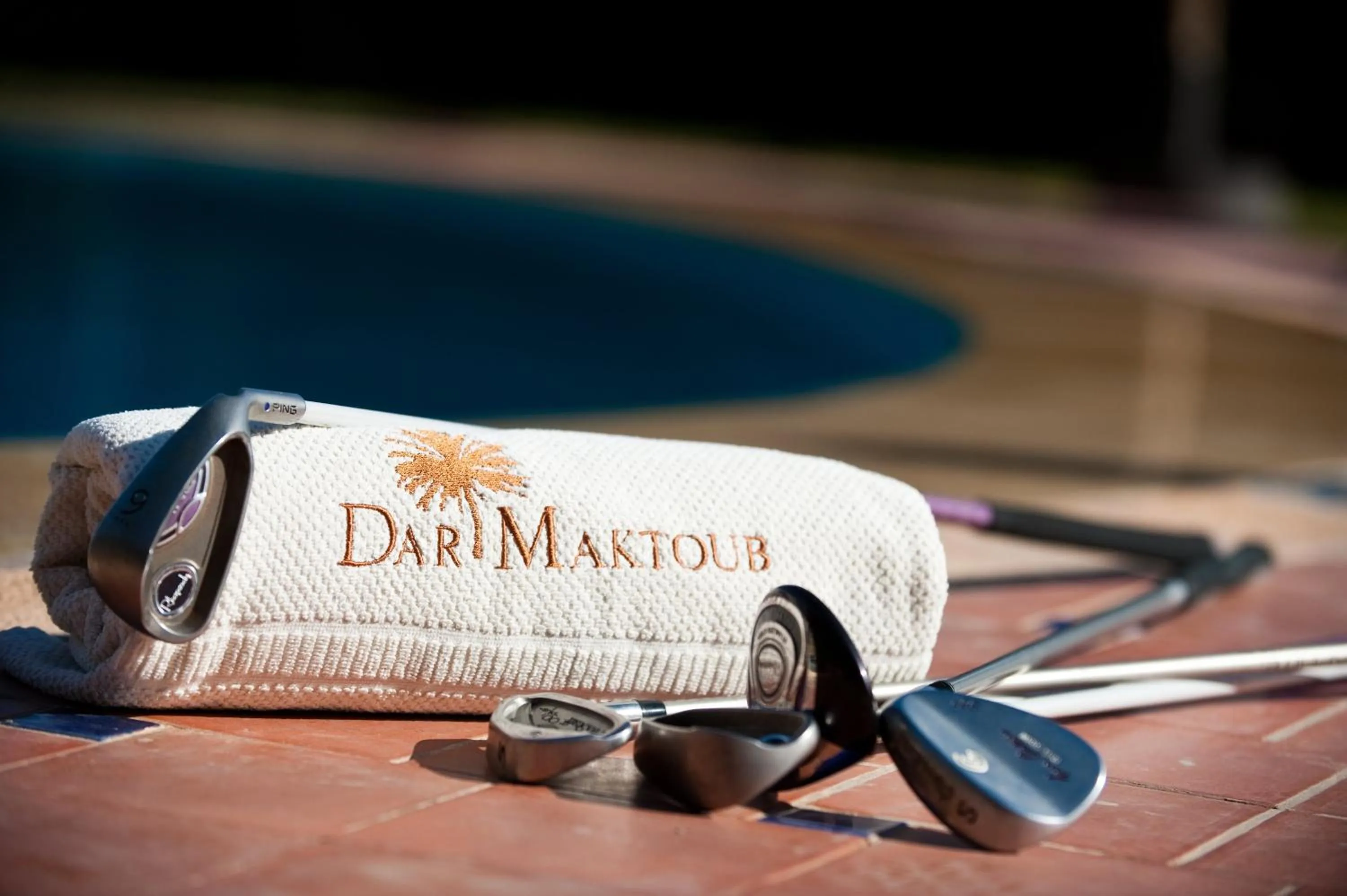 Swimming pool in Dar Maktoub