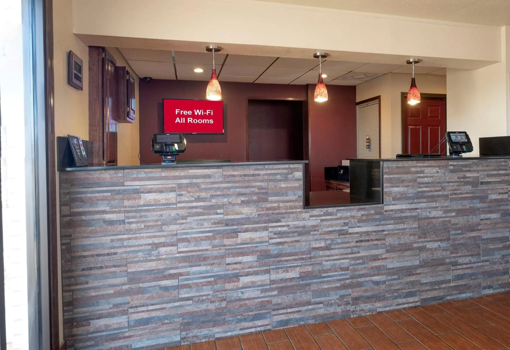 Lobby or reception in Red Roof Inn Childress