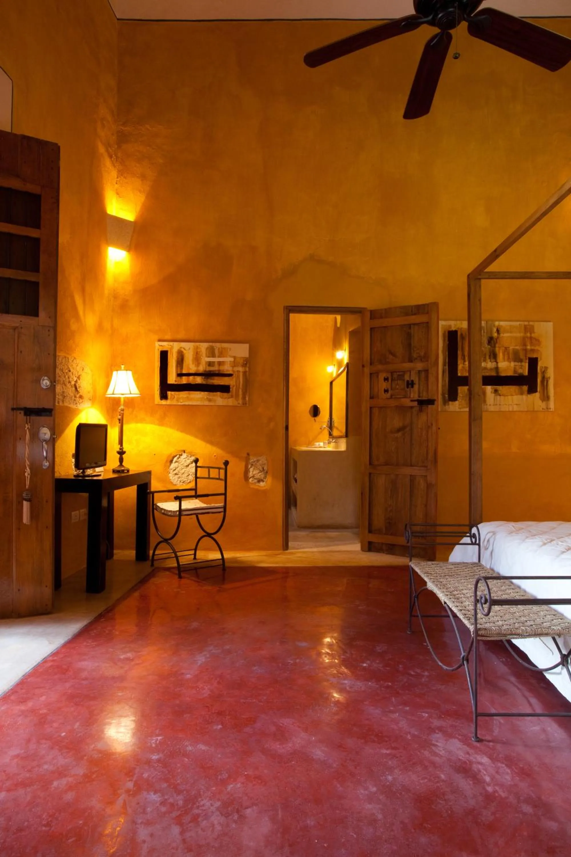 Decorative detail, Bed in Hotel Hacienda Mérida VIP