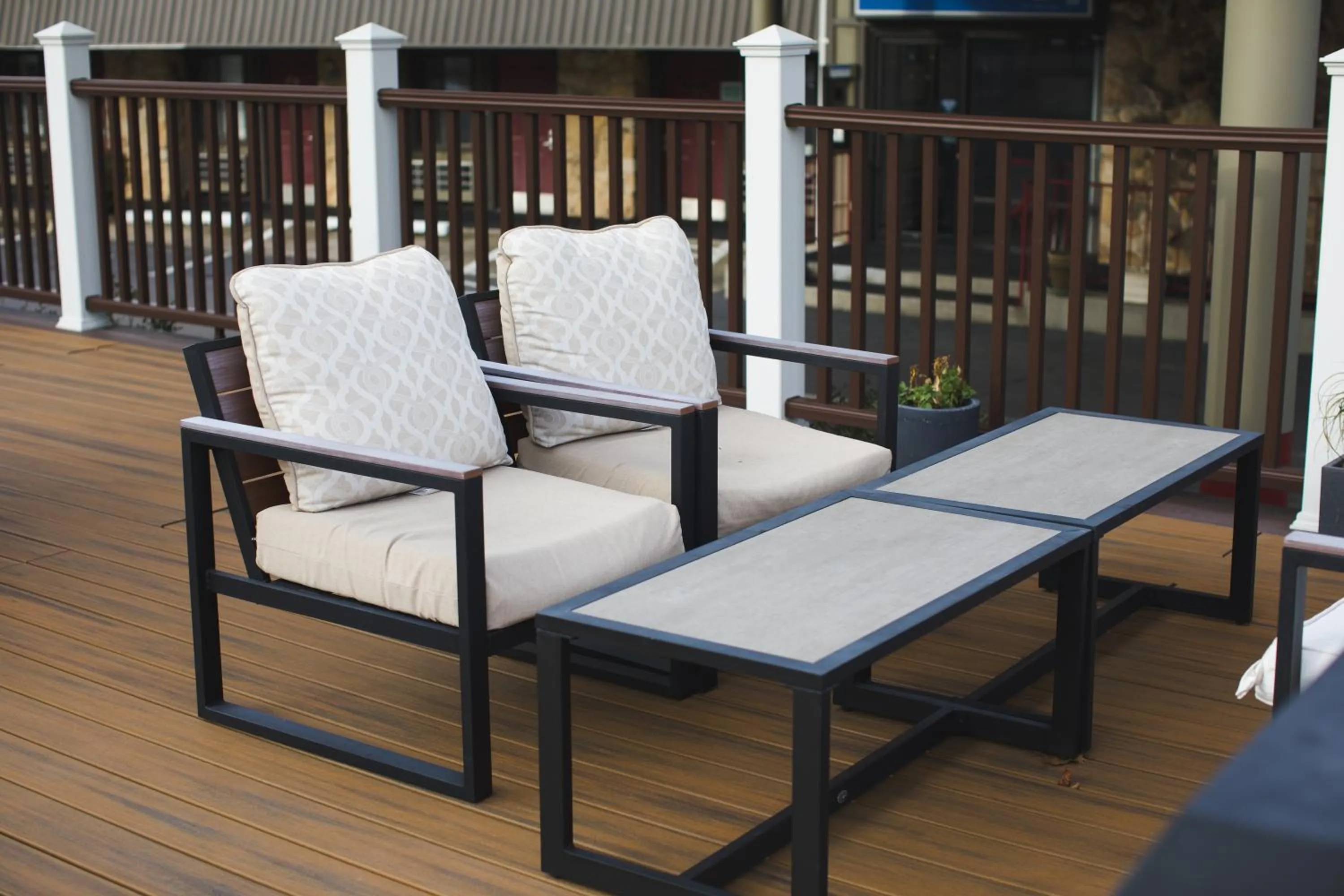 Pool view in Flagship Inn of Ashland