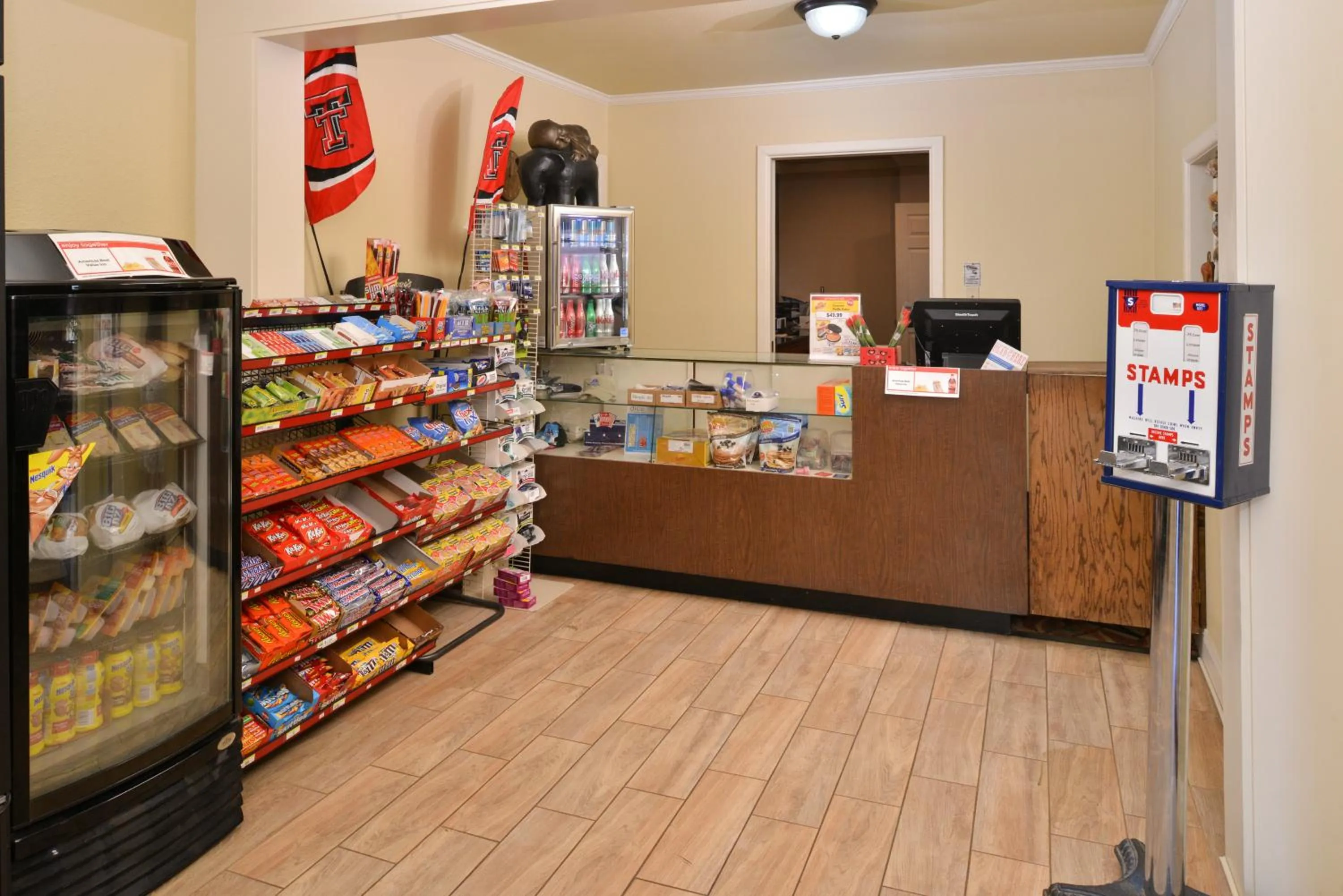 On-site shops in Americas Best Value Inn Lubbock East