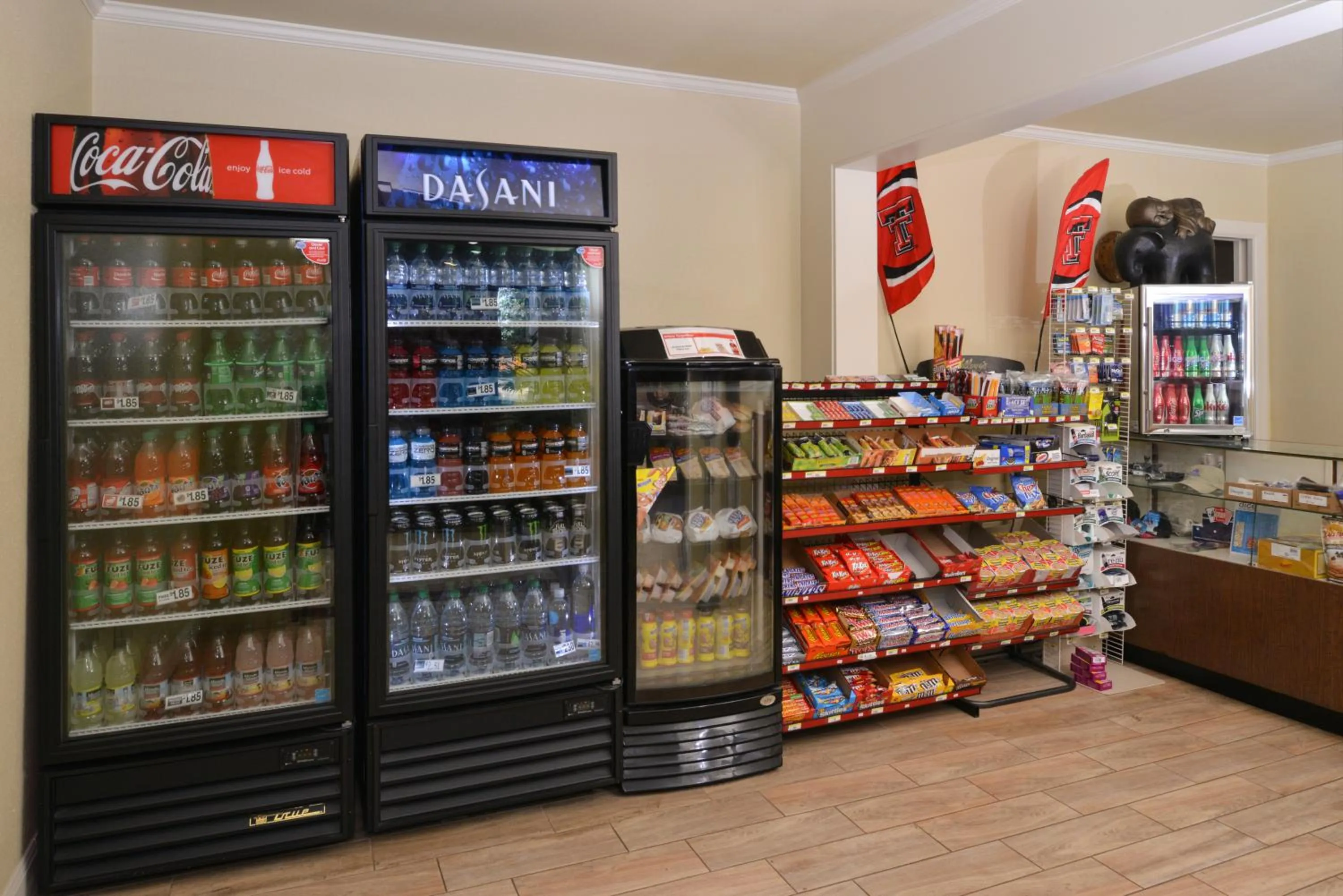 On-site shops in Americas Best Value Inn Lubbock East