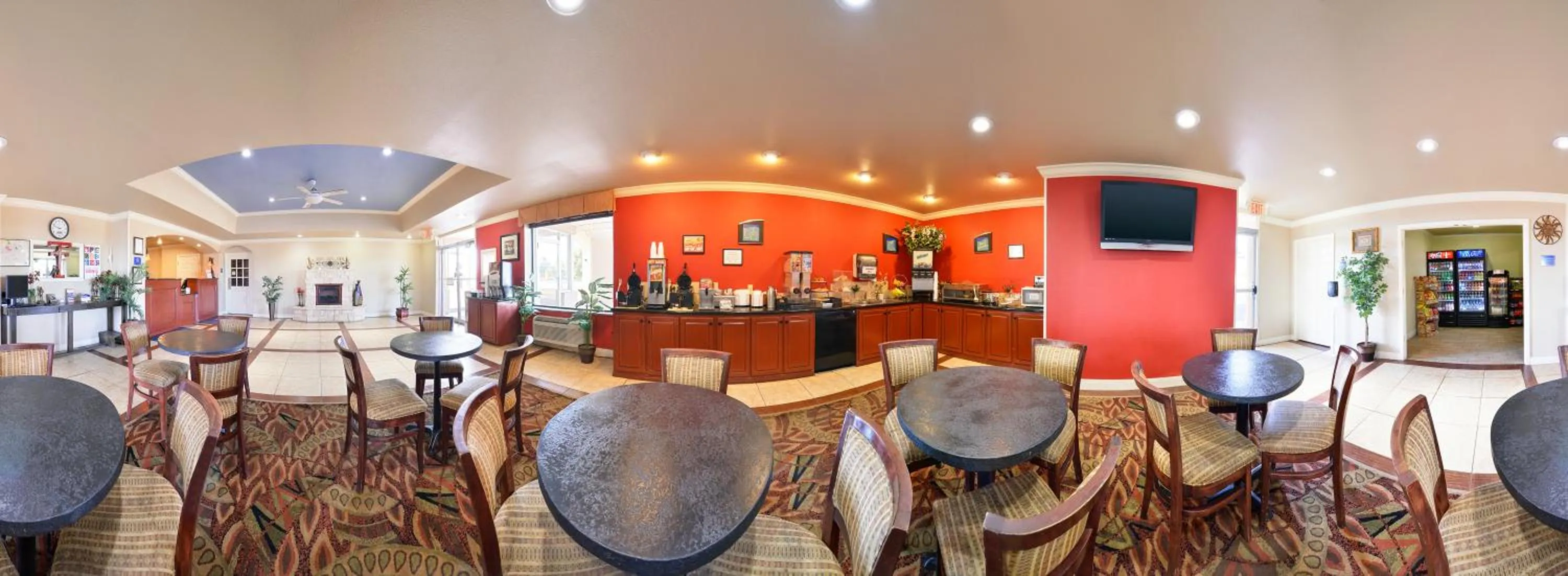 Decorative detail in Americas Best Value Inn Lubbock East