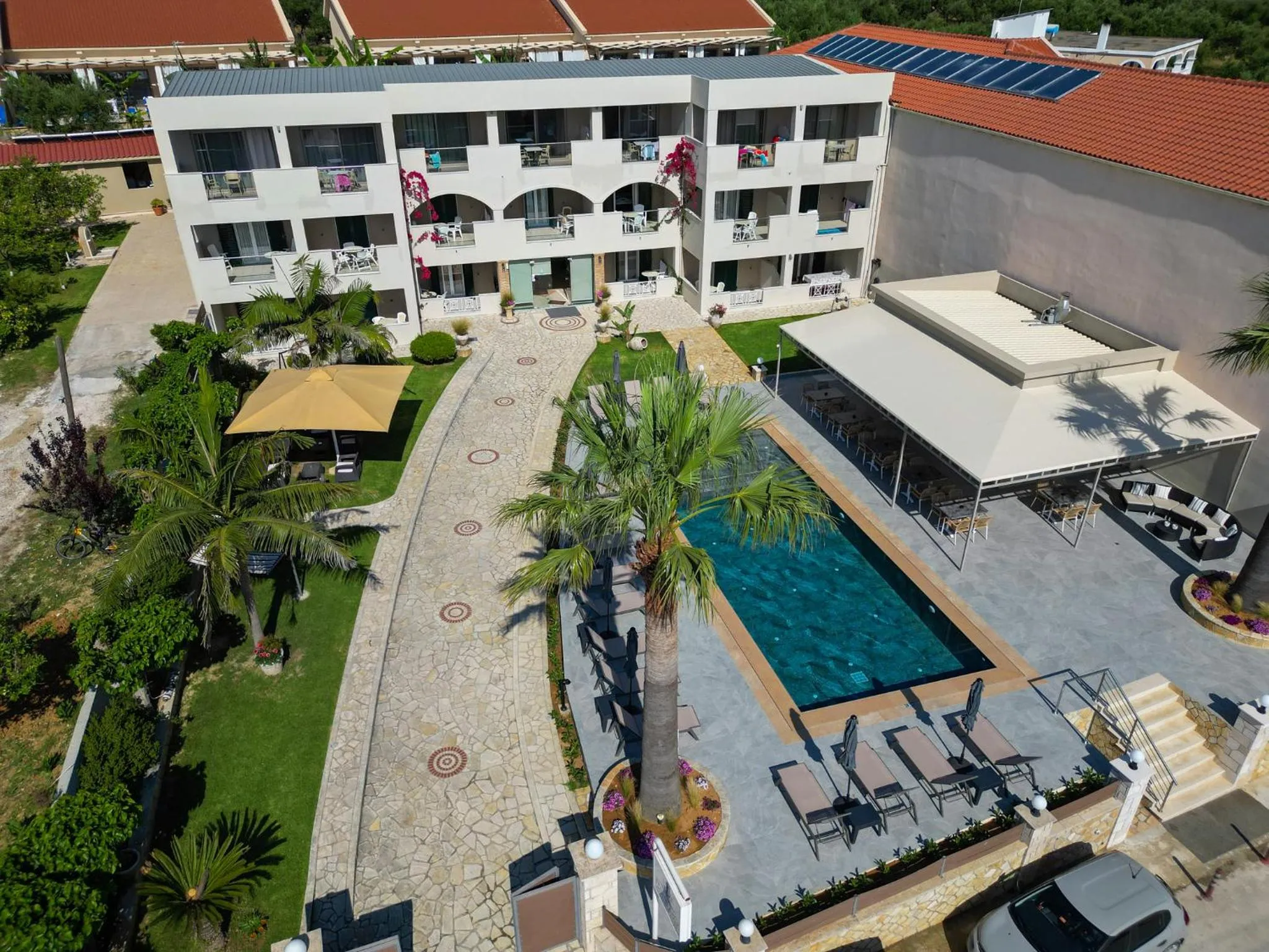 Property building in Remezzo Studios & Apartments