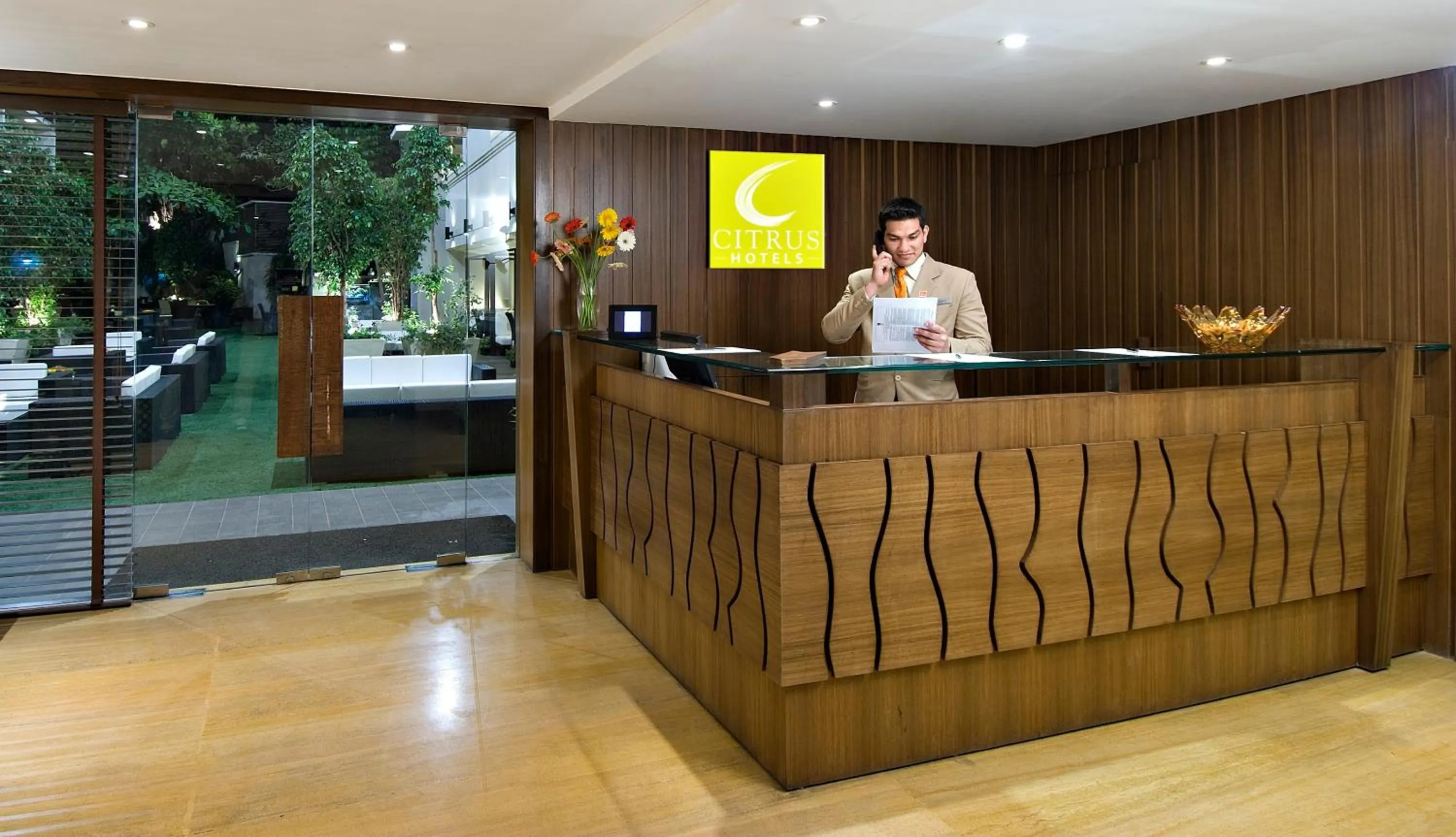 Staff in Citrus Hotel Lonavala