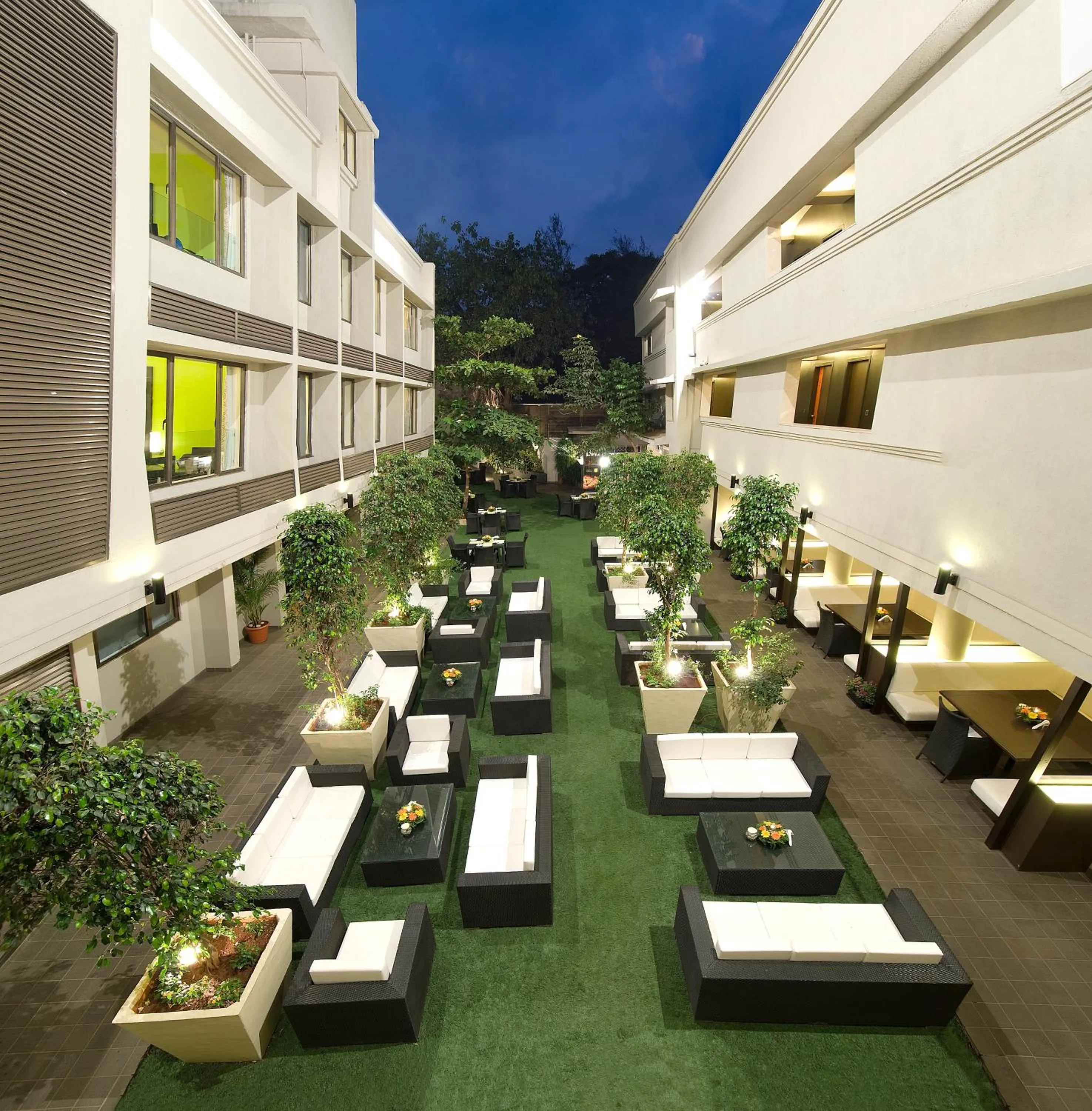 Patio in Citrus Hotel Lonavala