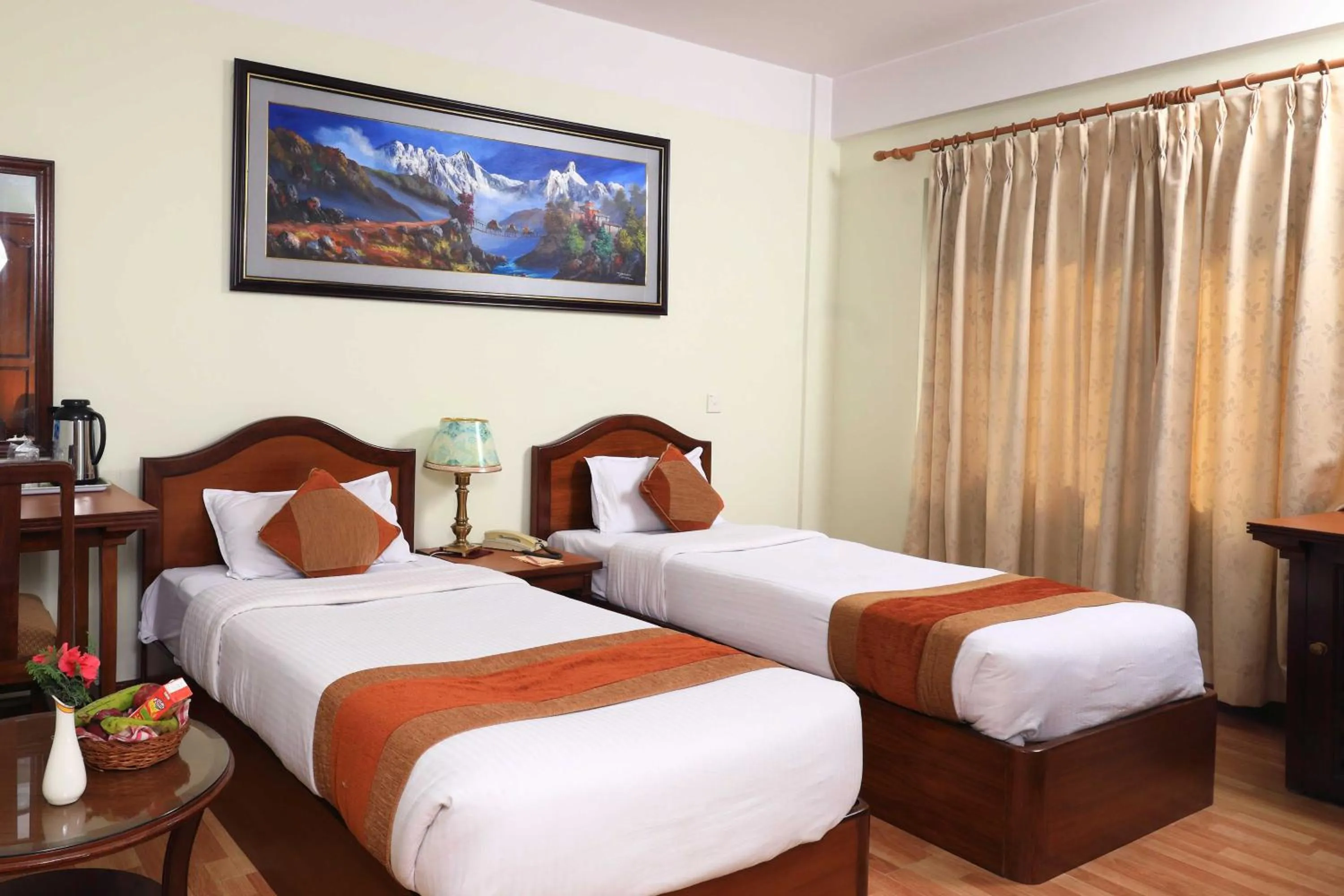 Bed in Samsara Boutique Hotel