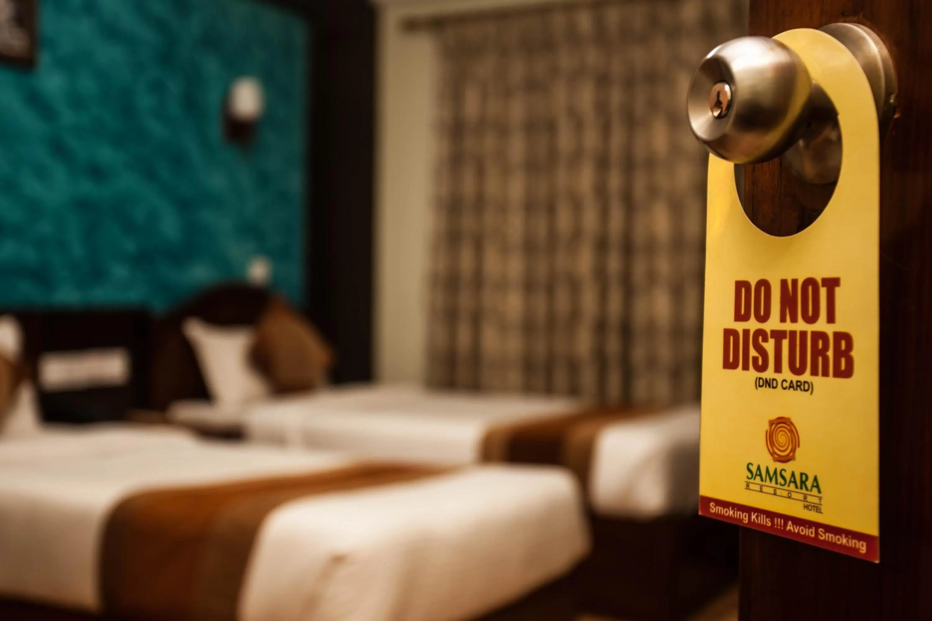 Bed in Samsara Boutique Hotel