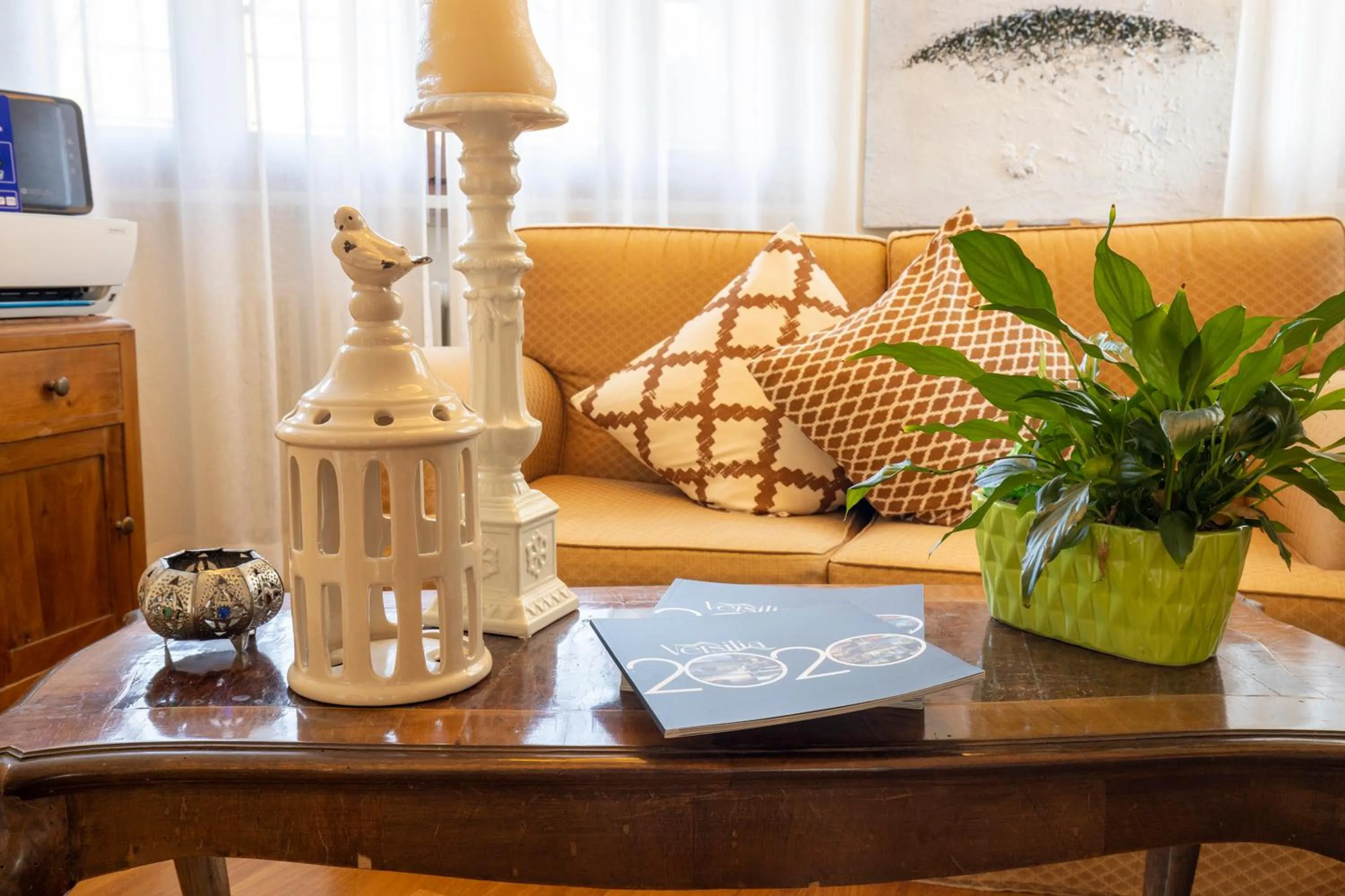 Lobby or reception in La Stagione dell'Arte B&B