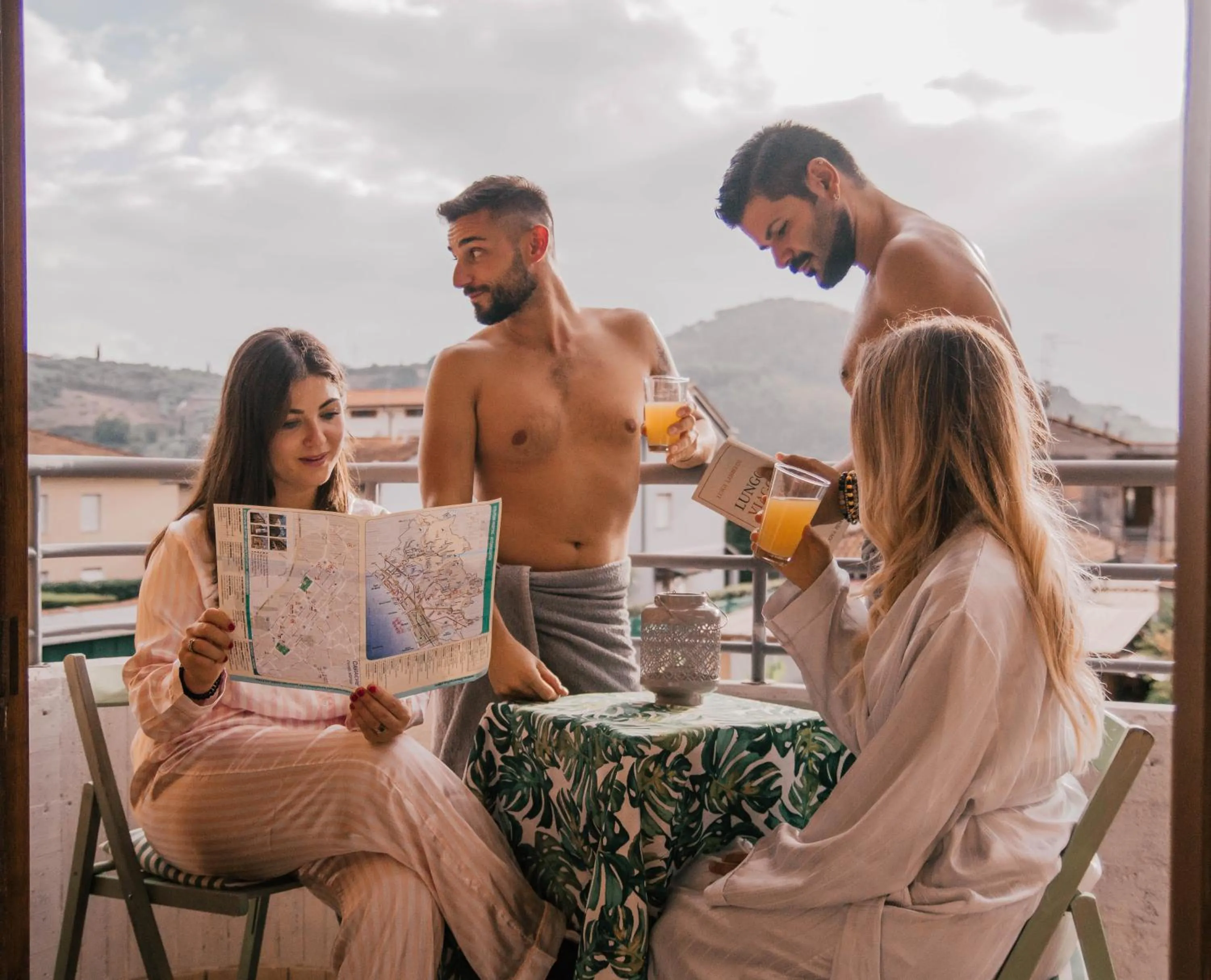 Family in La Stagione dell'Arte B&B
