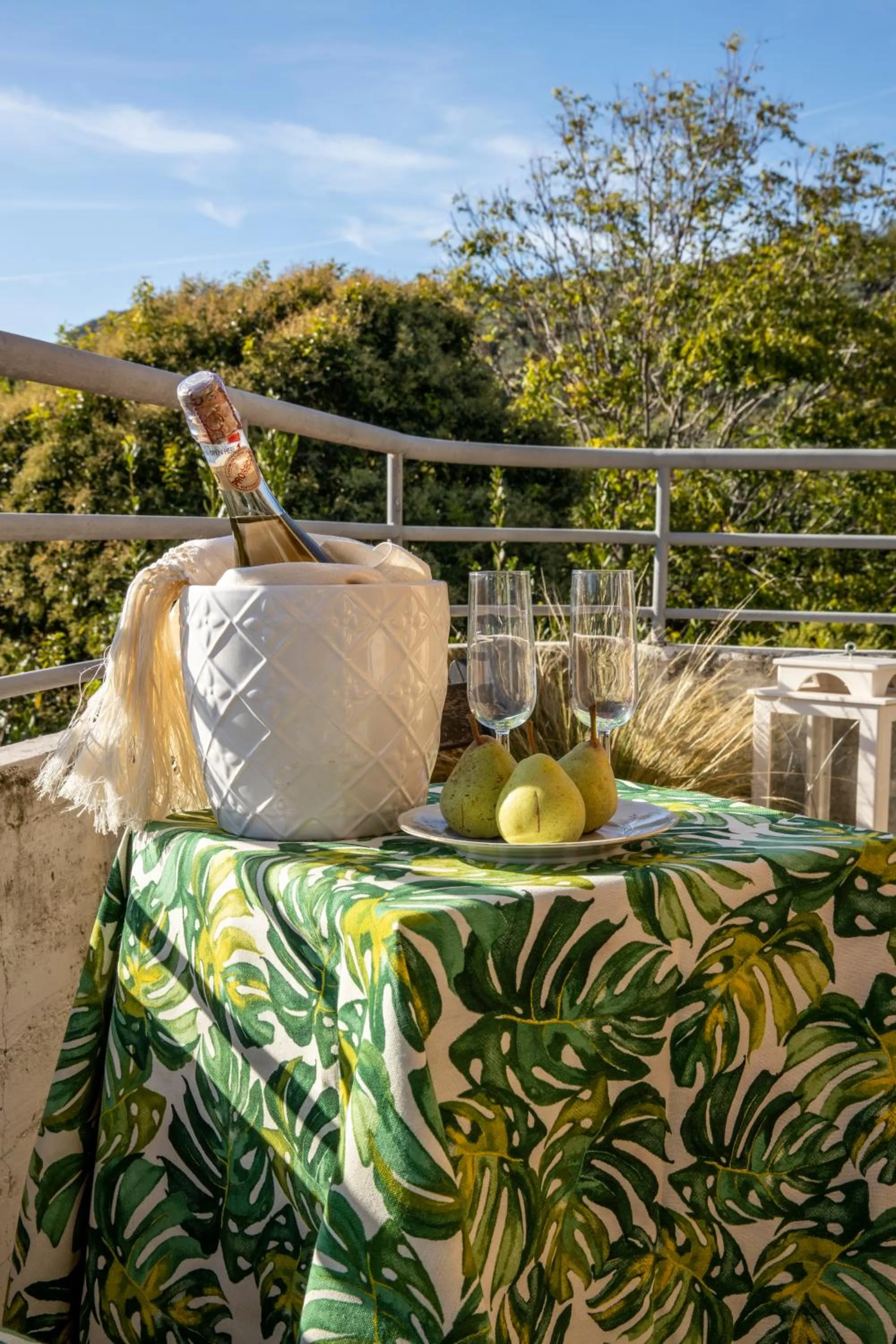 Balcony/Terrace in La Stagione dell'Arte B&B