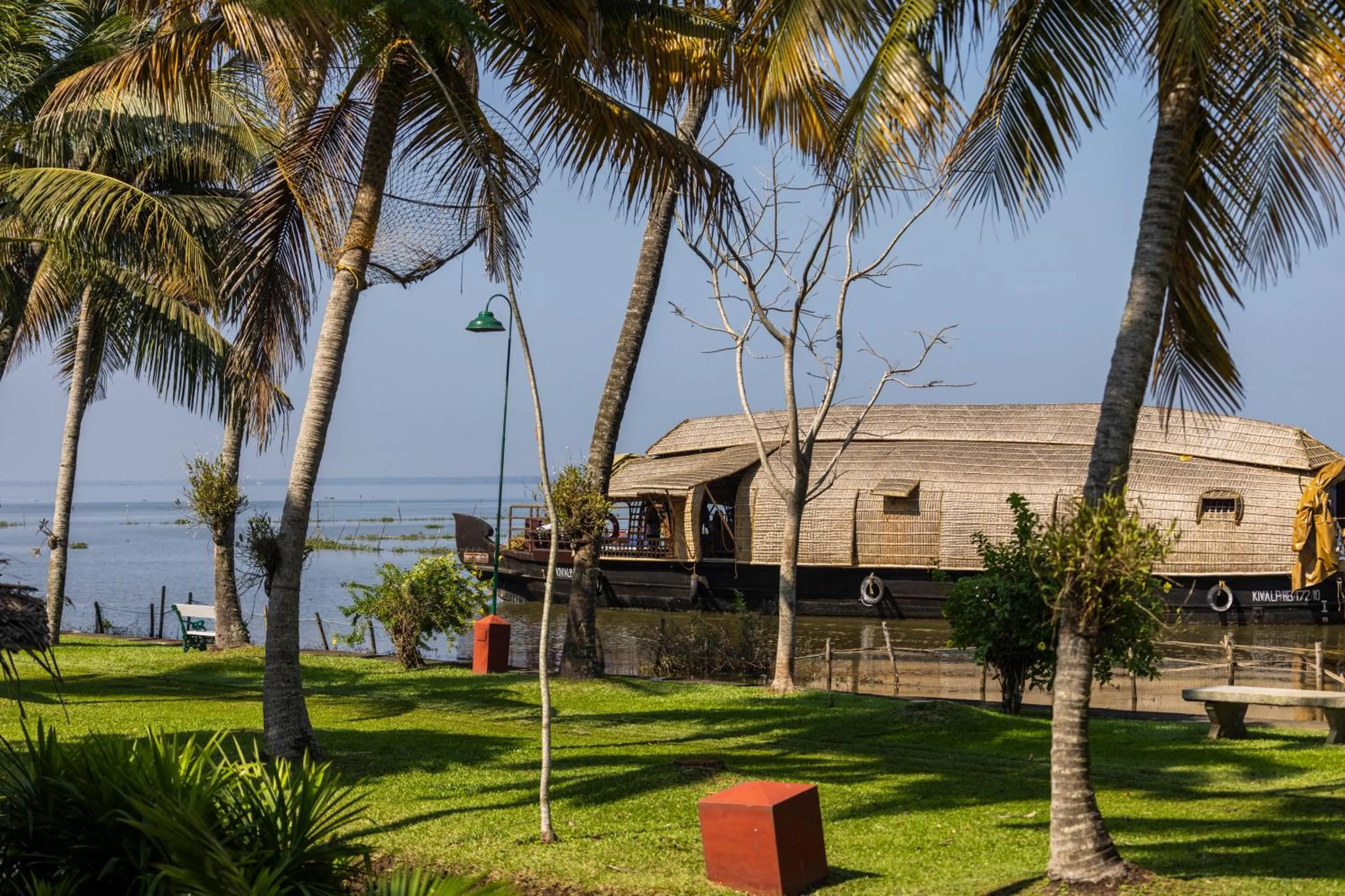 Lake view in Coconut Lagoon Kumarakom - A CGH Earth Experience