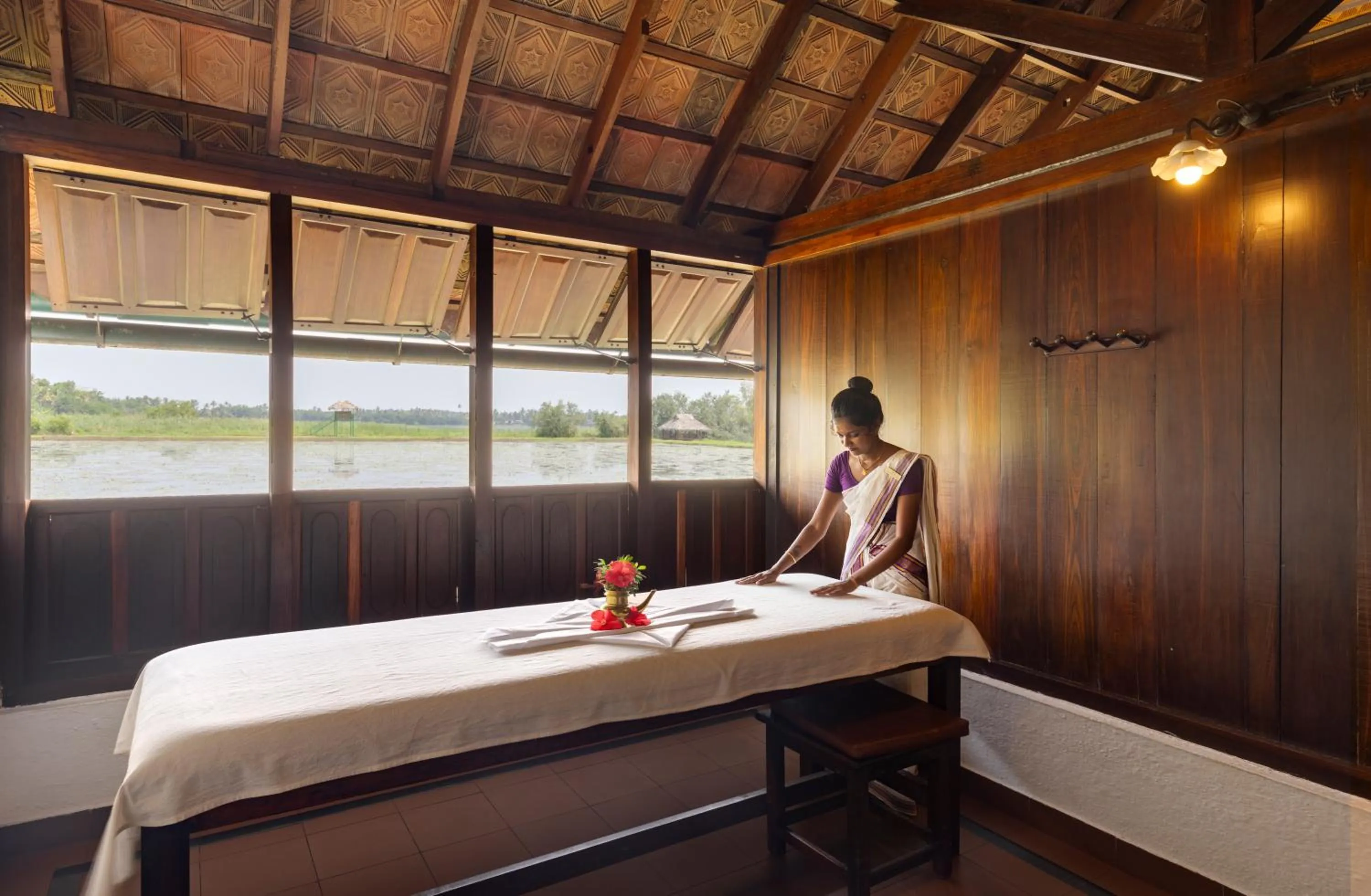 Spa and wellness centre/facilities in Coconut Lagoon Kumarakom - A CGH Earth Experience