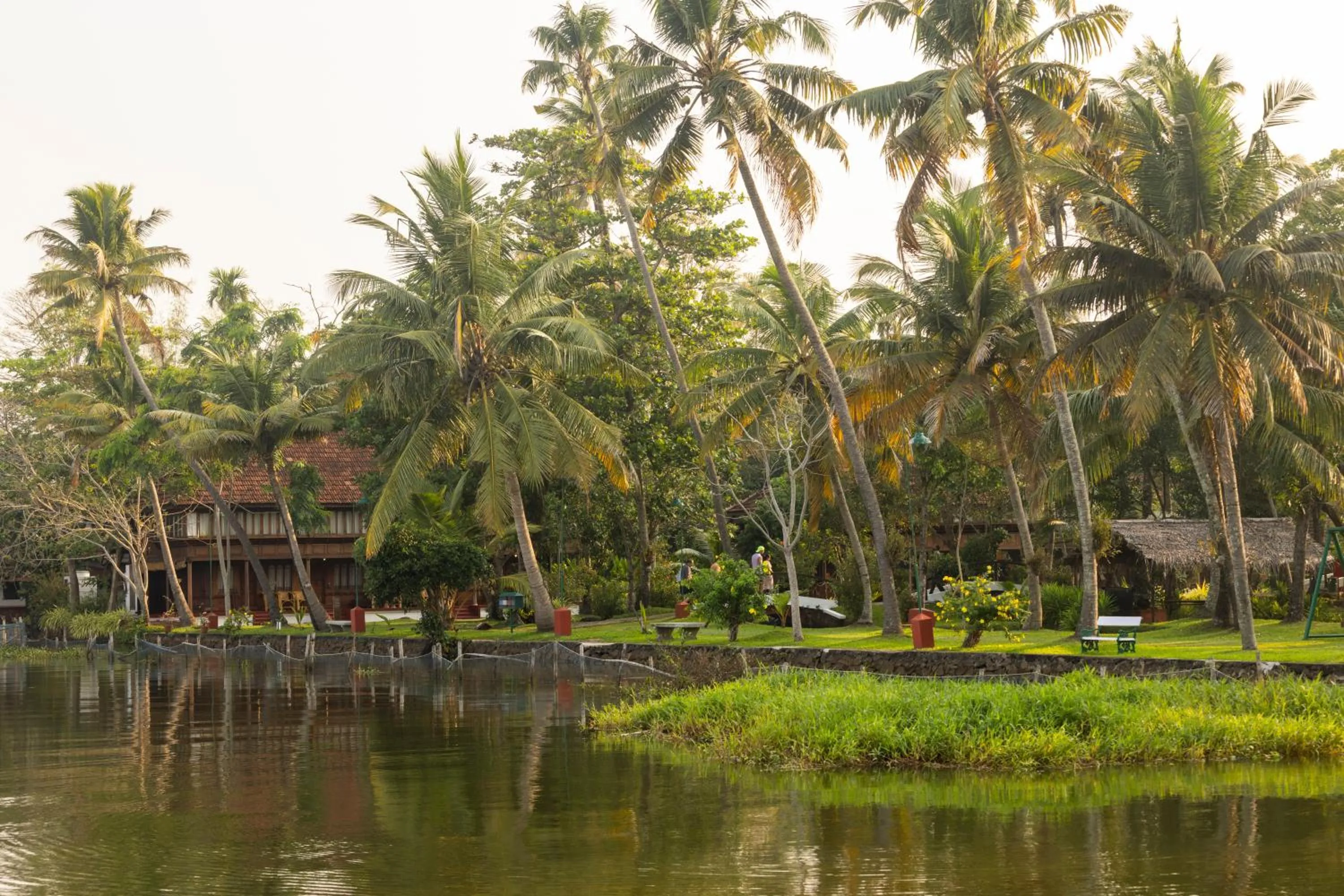 Lake view in Coconut Lagoon Kumarakom - A CGH Earth Experience