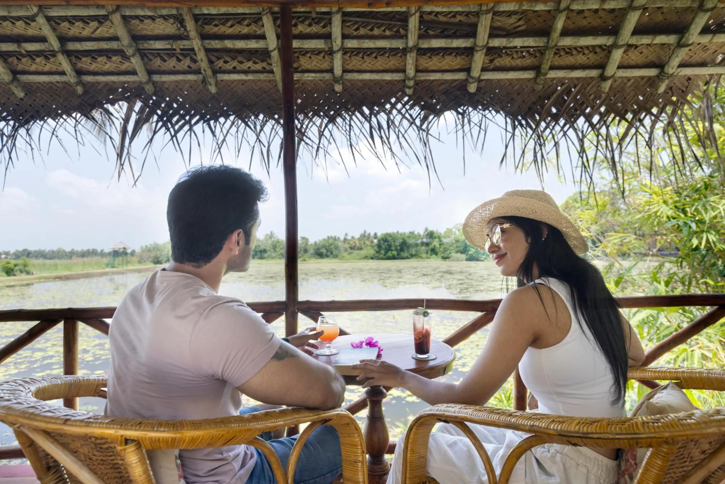 Balcony/Terrace in Coconut Lagoon Kumarakom - A CGH Earth Experience