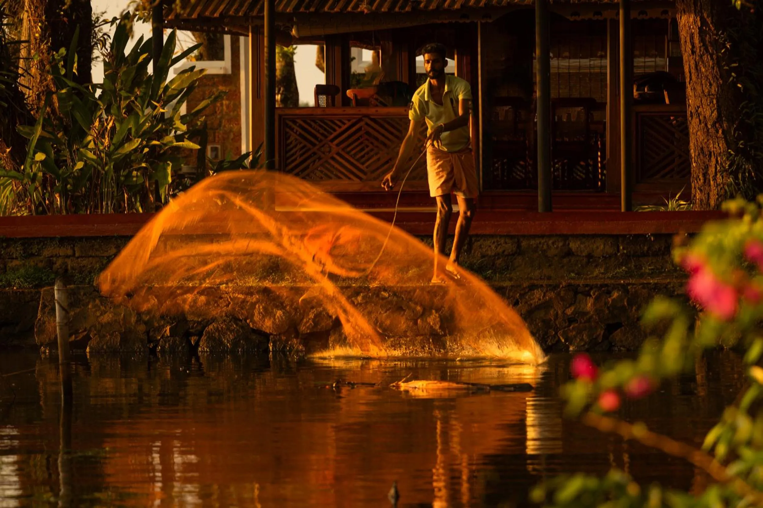 Natural landscape in Coconut Lagoon Kumarakom - A CGH Earth Experience