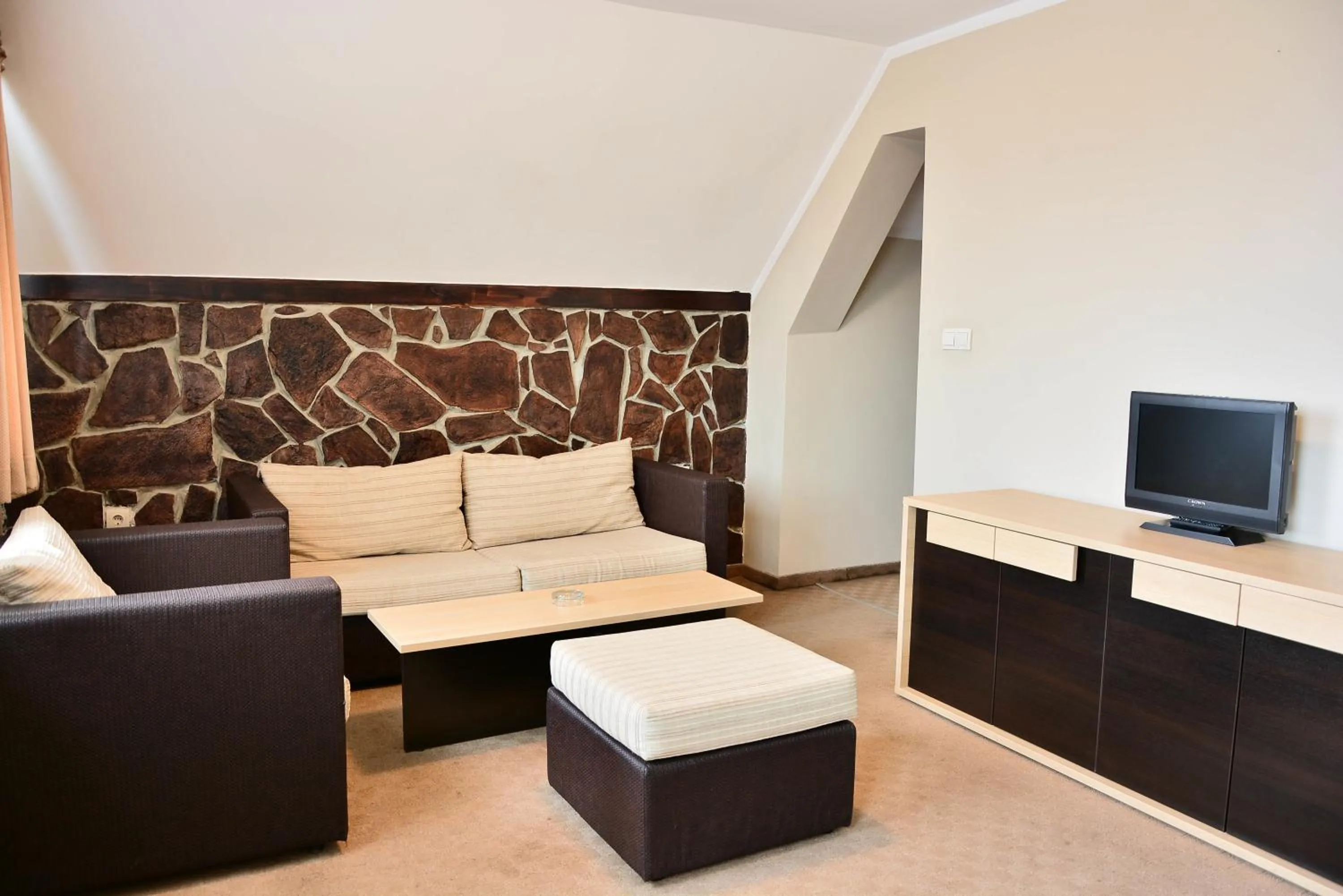 Living room in Olymp Hotel