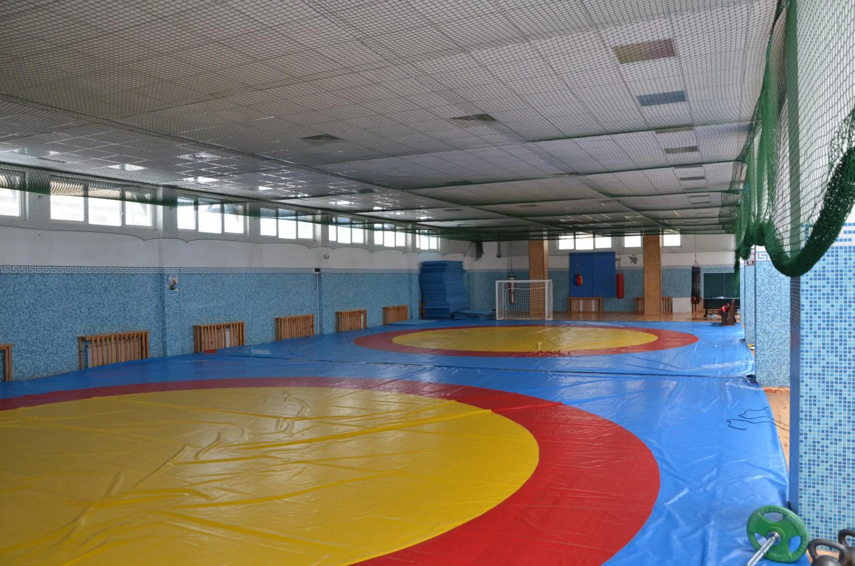 Fitness centre/facilities in Olymp Hotel