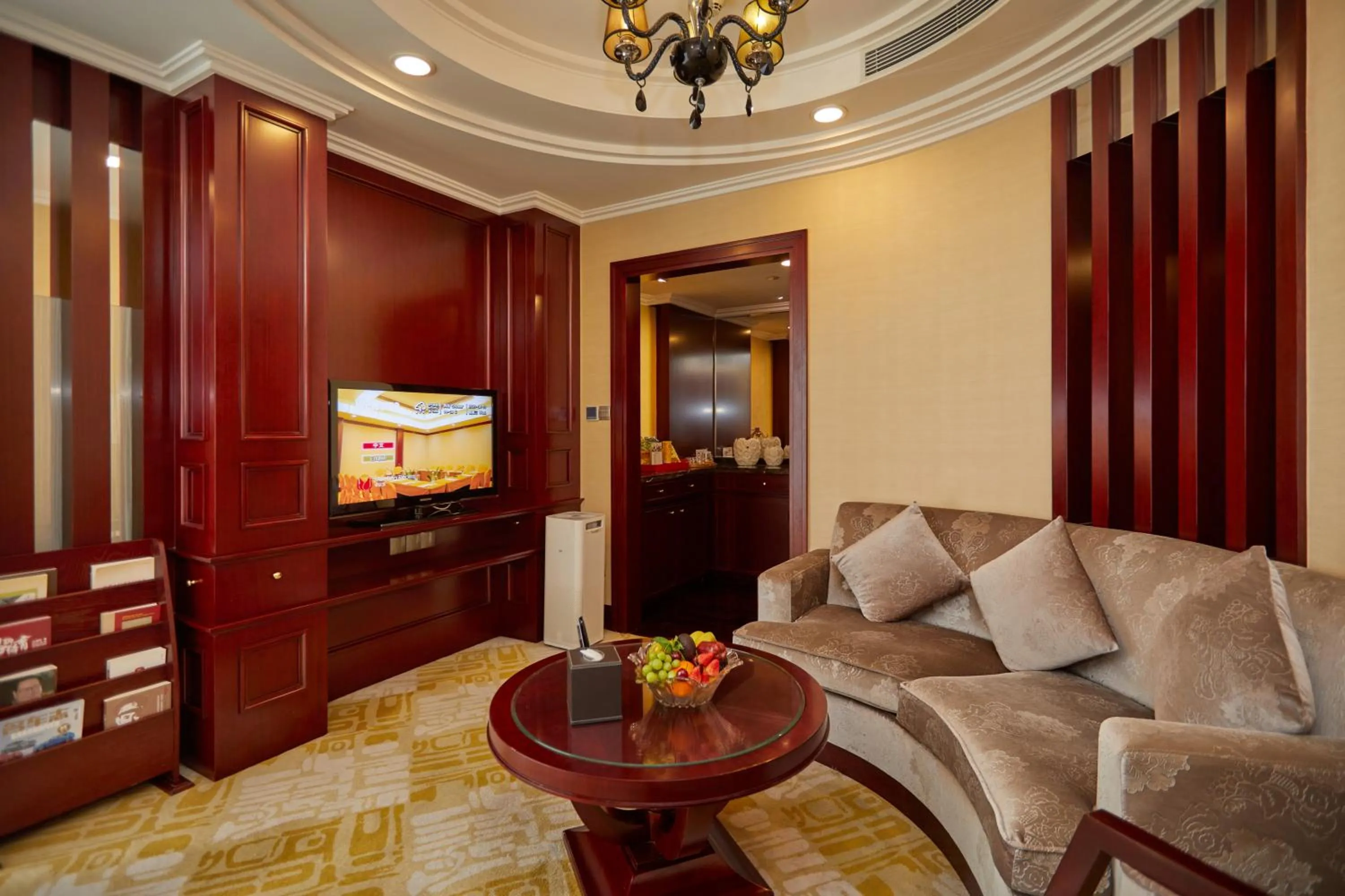Living room in Soluxe Hotel Guangzhou