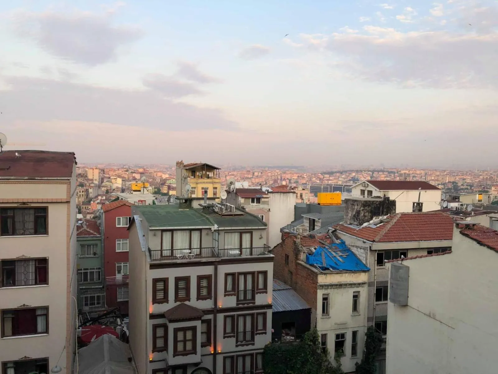 City view in Taksim House Suites