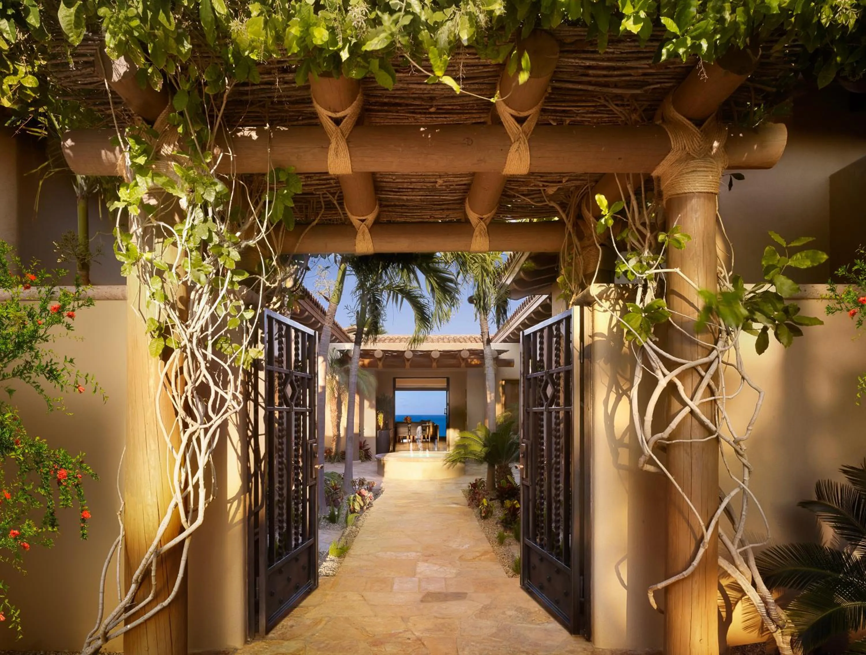 Patio in Montage Los Cabos