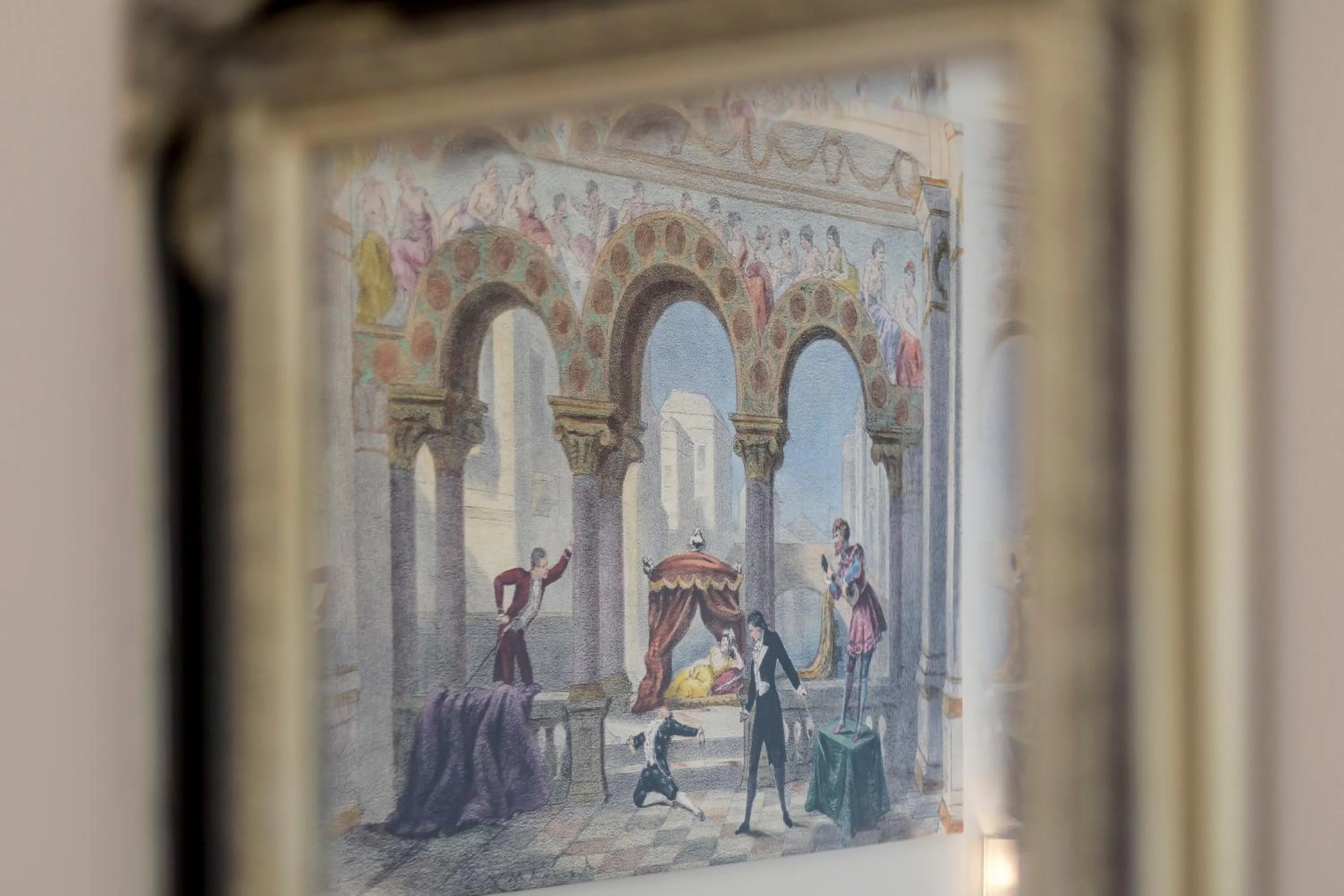 Decorative detail in Theatre of Dreams Rooms
