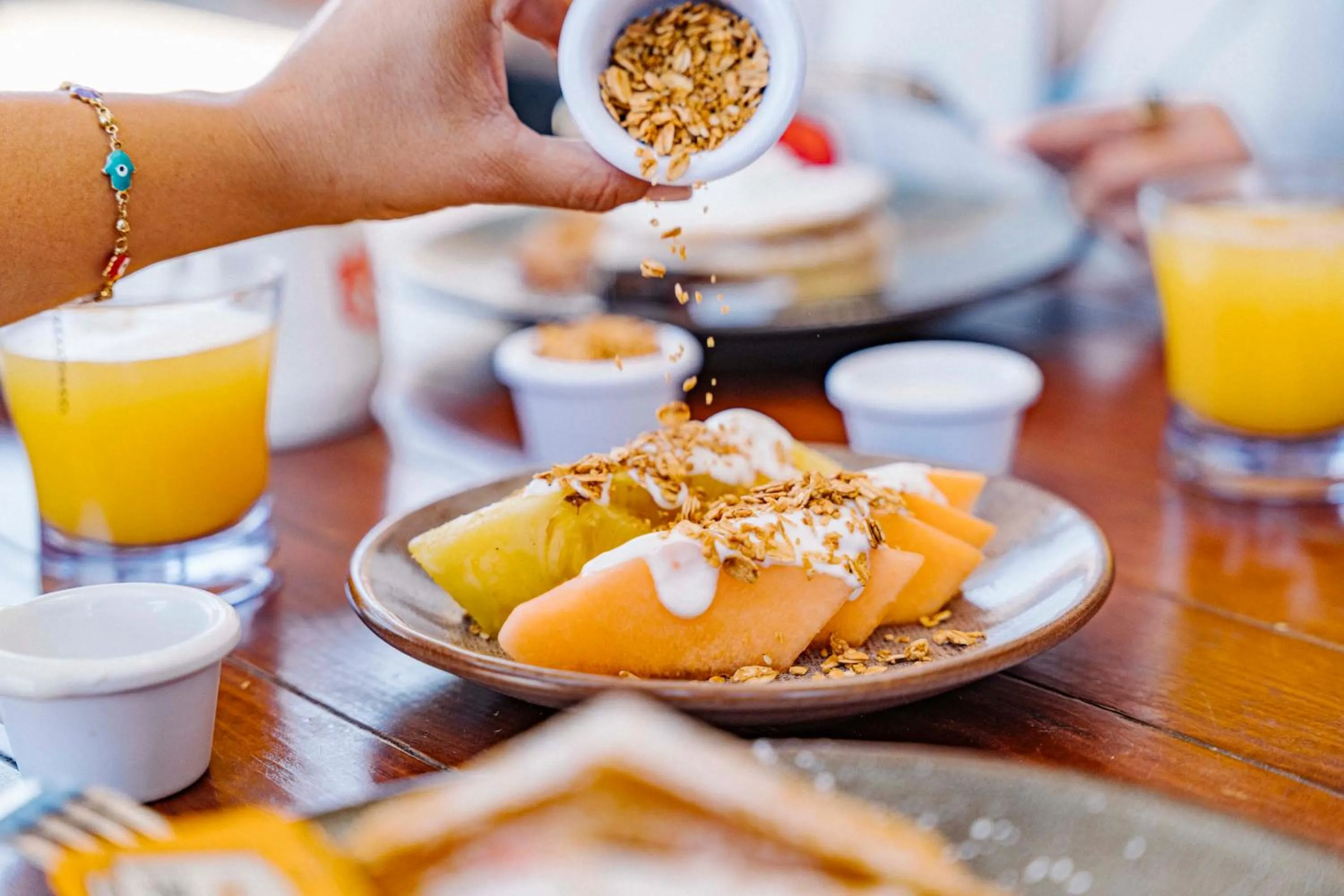 Breakfast in Mayan Monkey Los Cabos - Social Hotel