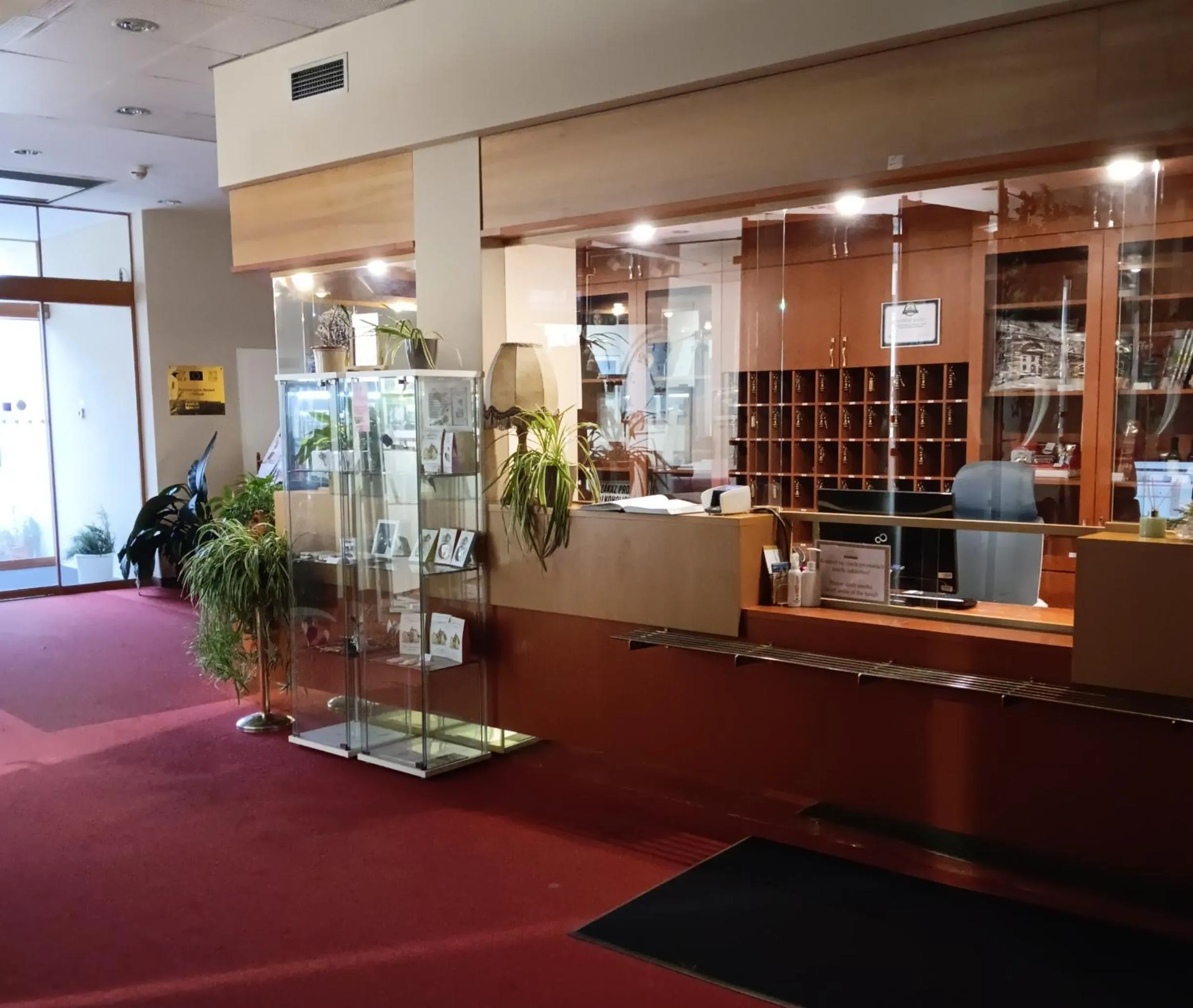 Lobby or reception in Hotel U Beránka Náchod